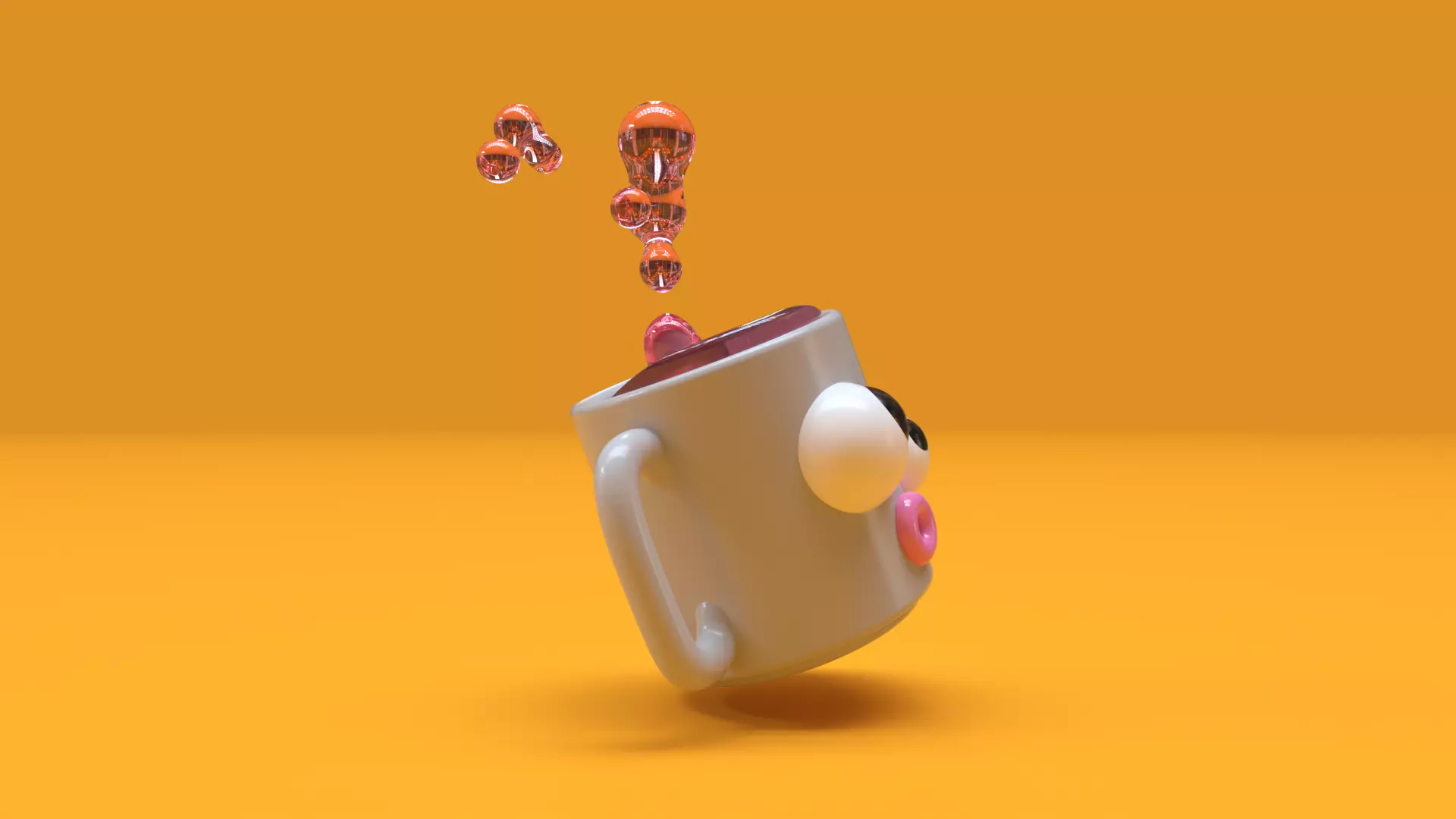 Oops Mug is Falling 3D model_5