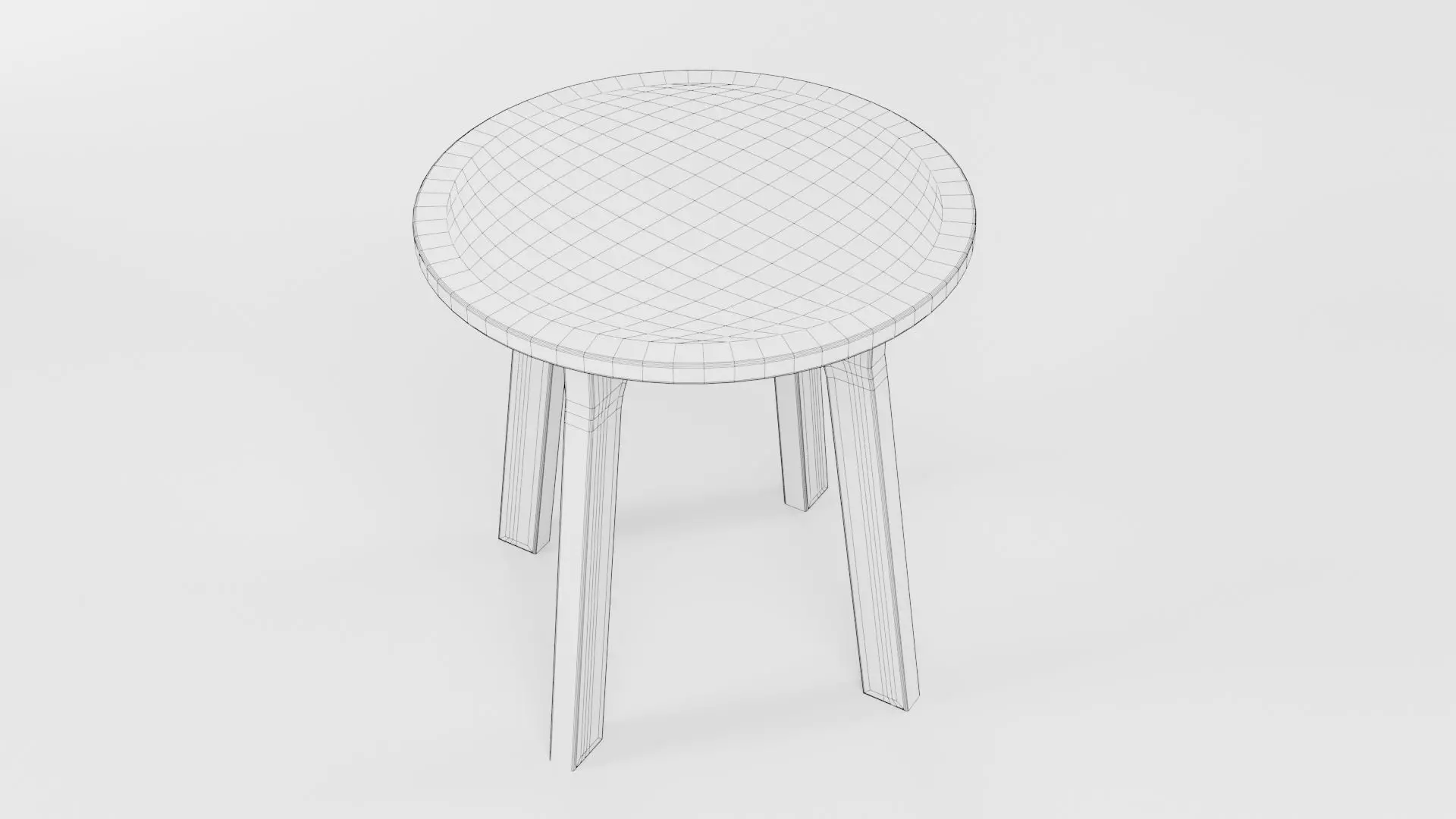 Round Table CG35 3D model_6