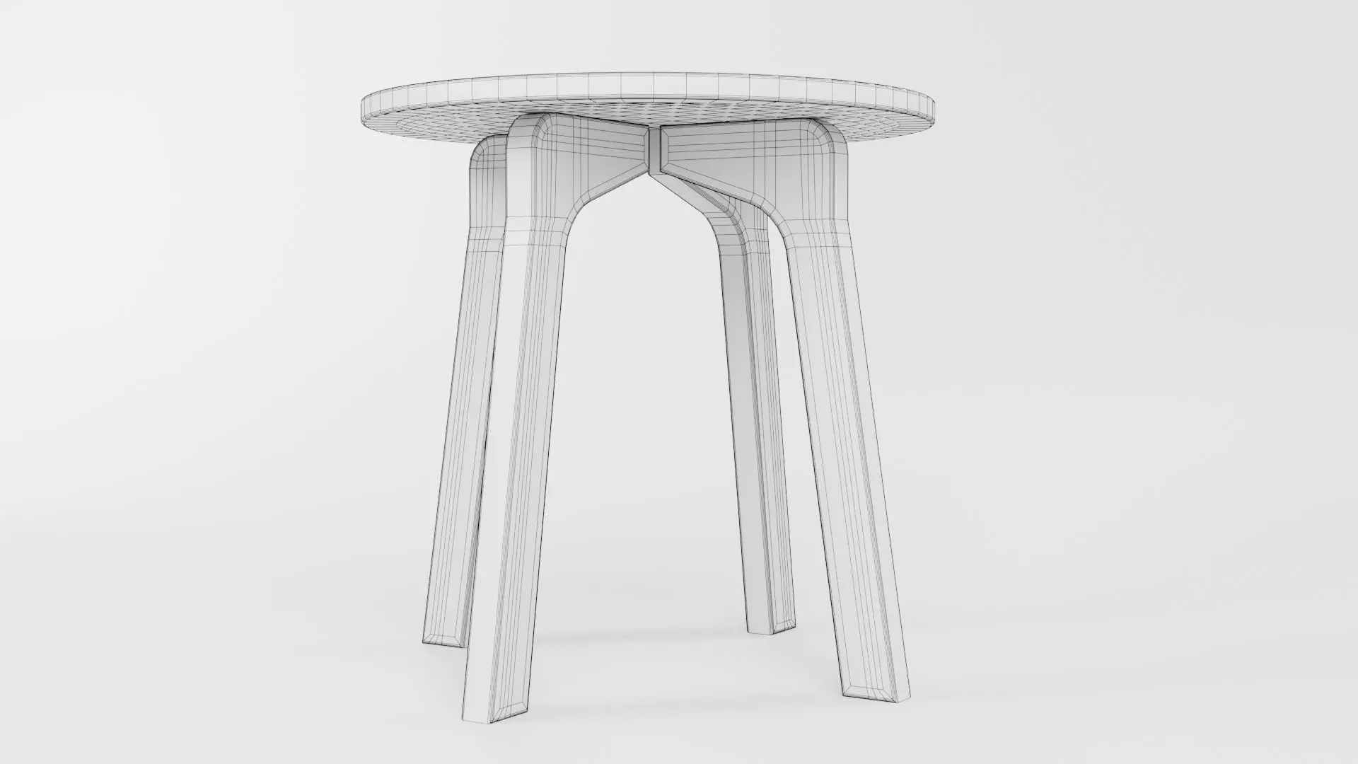 Round Table CG35 3D model_5