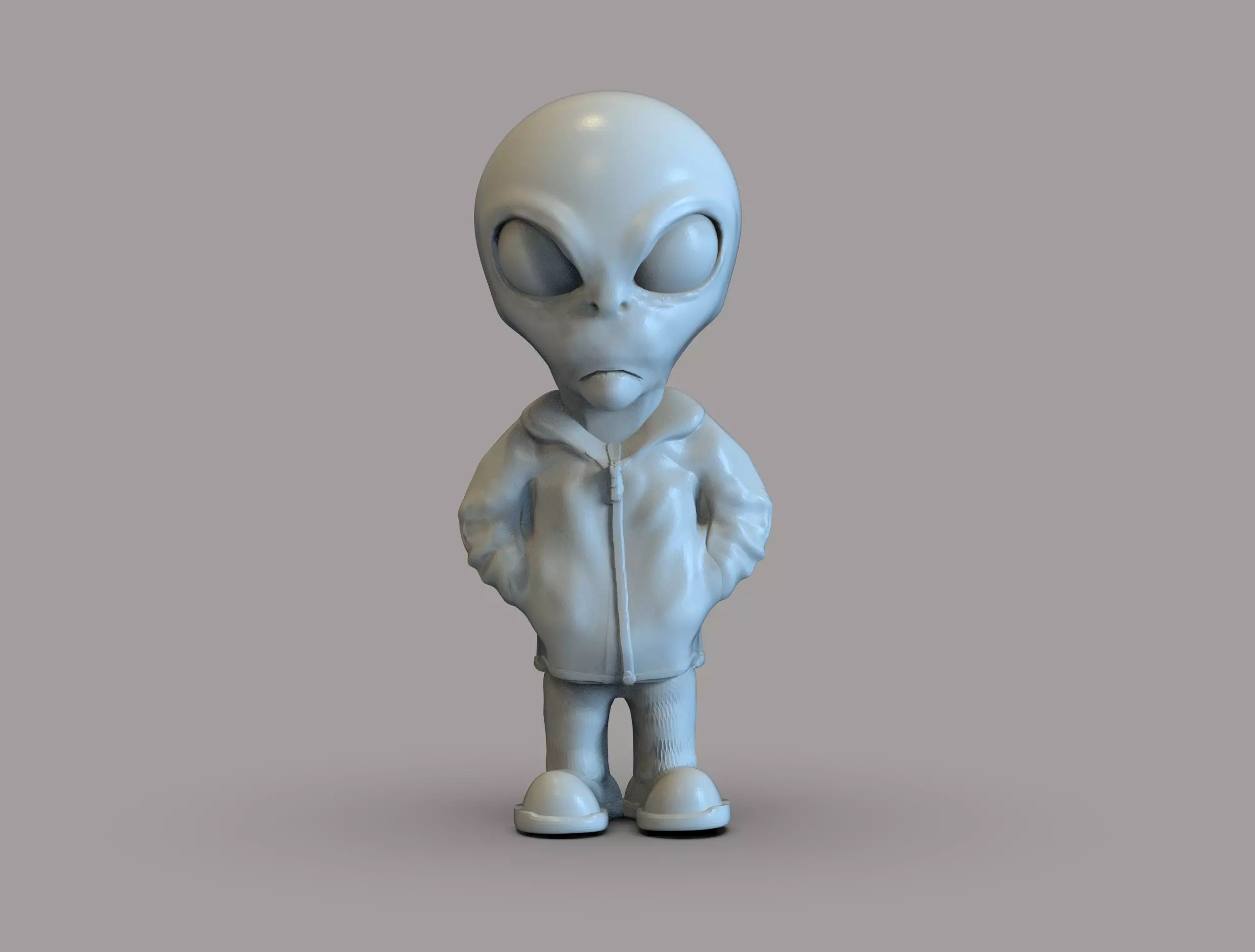 Cool Alien 3D print model