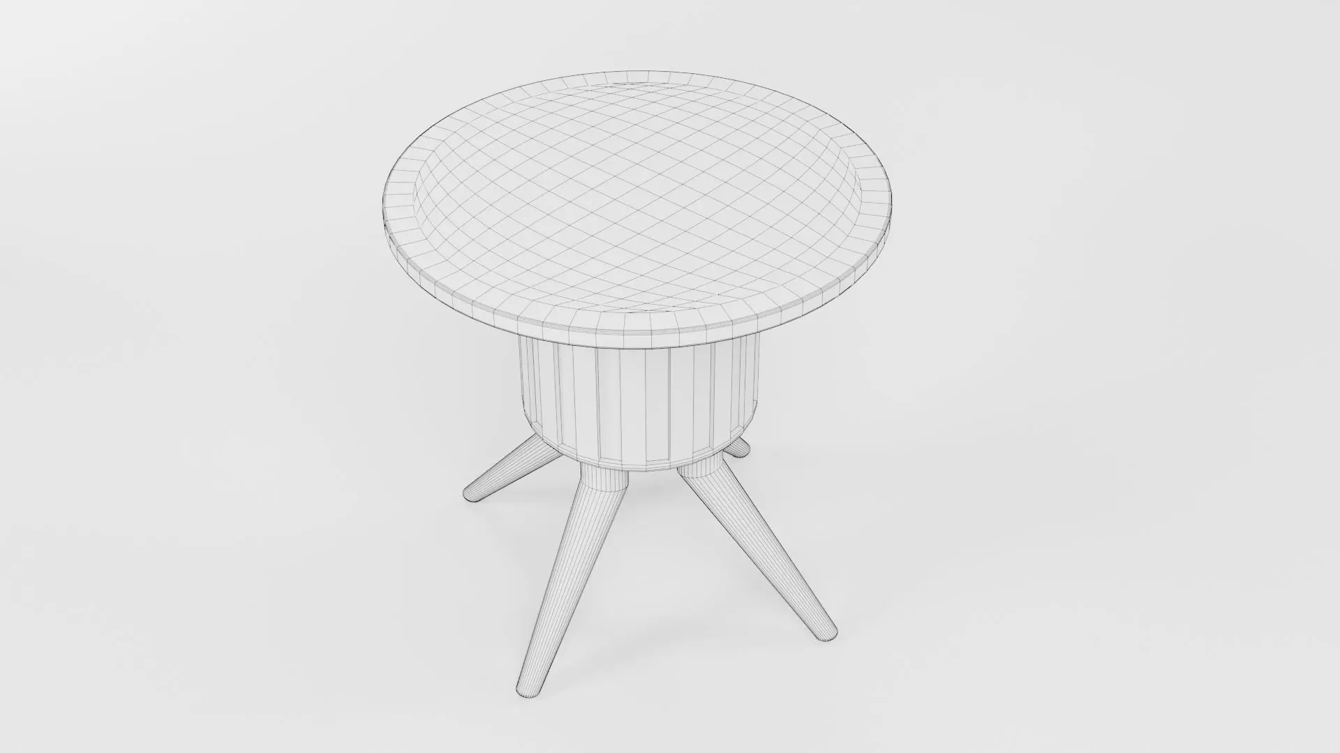 Round Table CG37 3D model_6