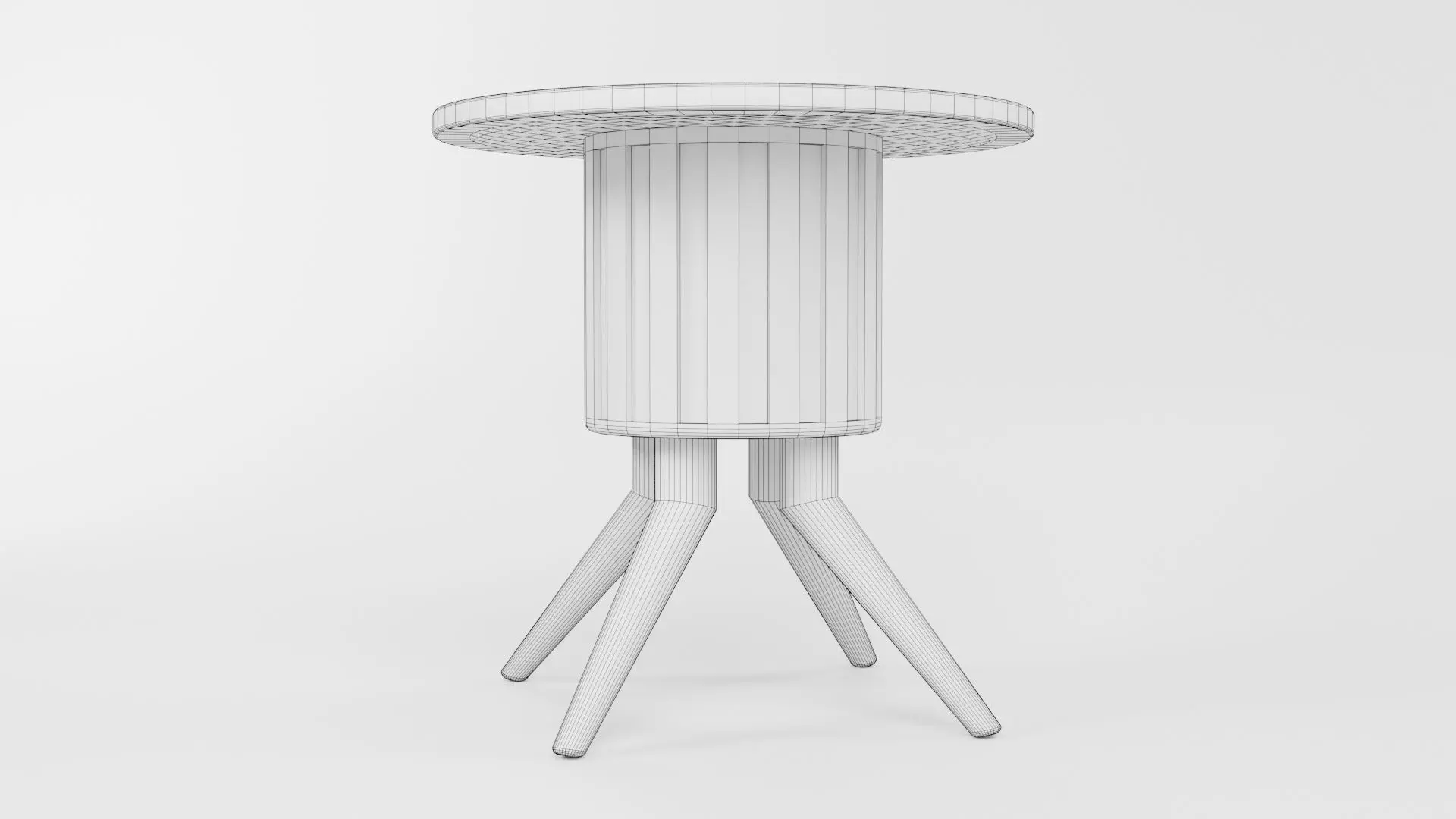 Round Table CG37 3D model_5