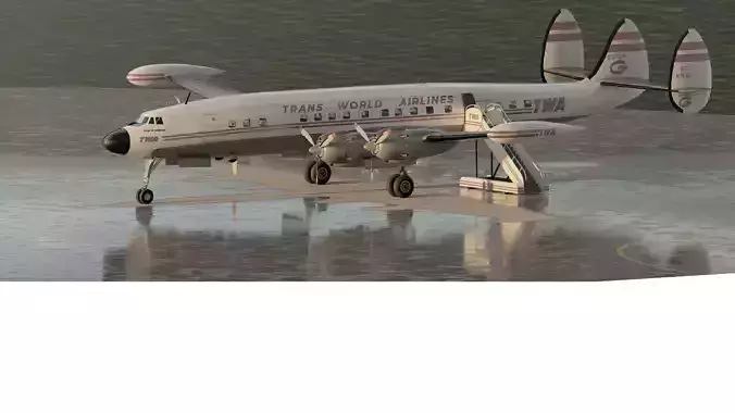 Lockheed L-1049G Super Constellation 1950s