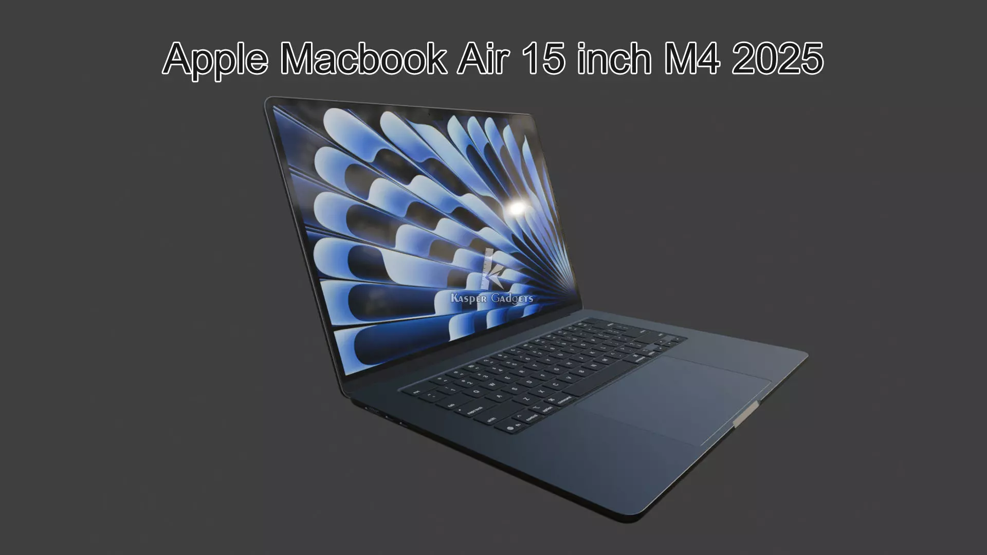 Apple Macbook Air 15 inch M4 2025 3D print model_5