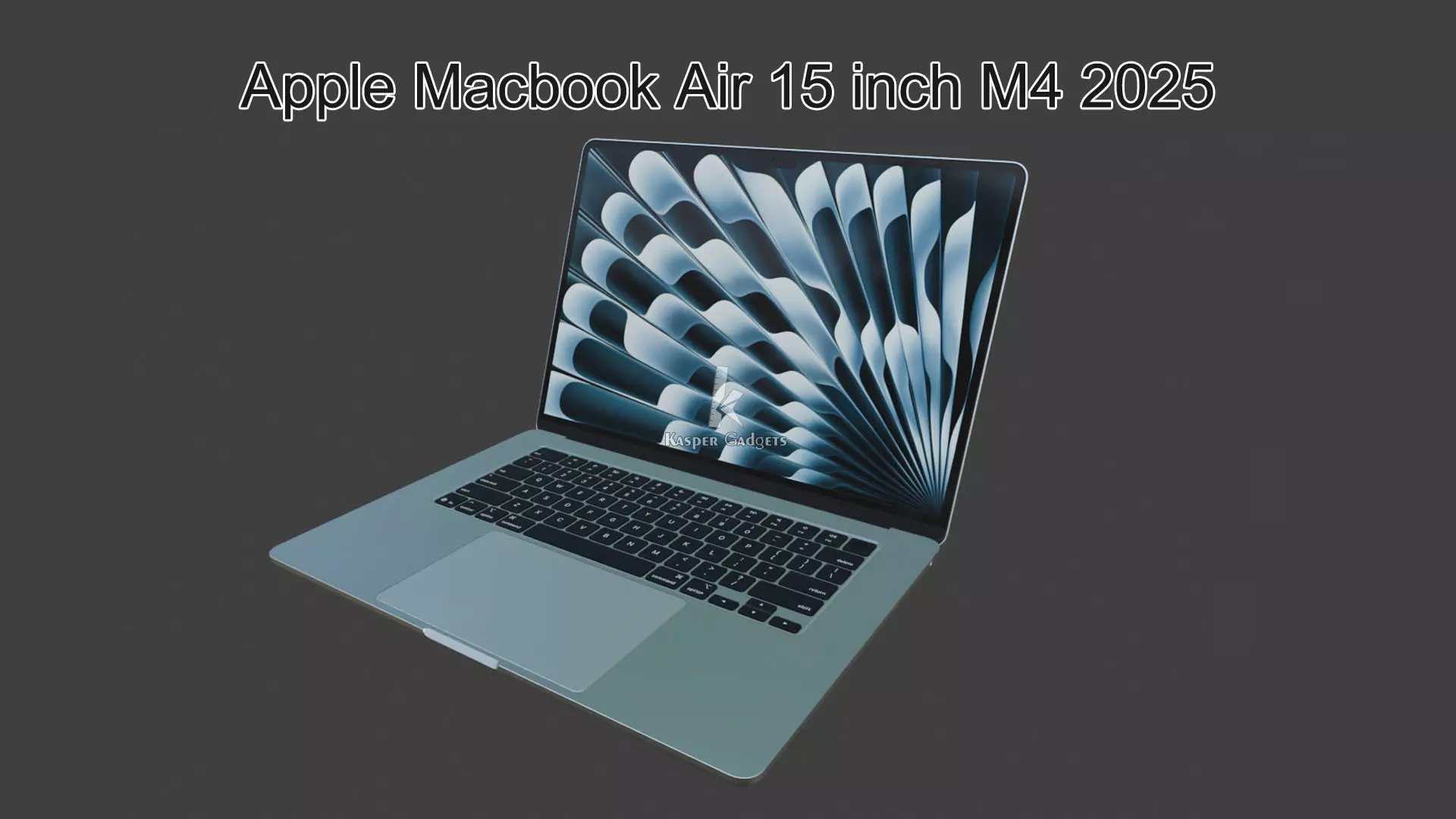 Apple Macbook Air 15 inch M4 2025 3D print model_2