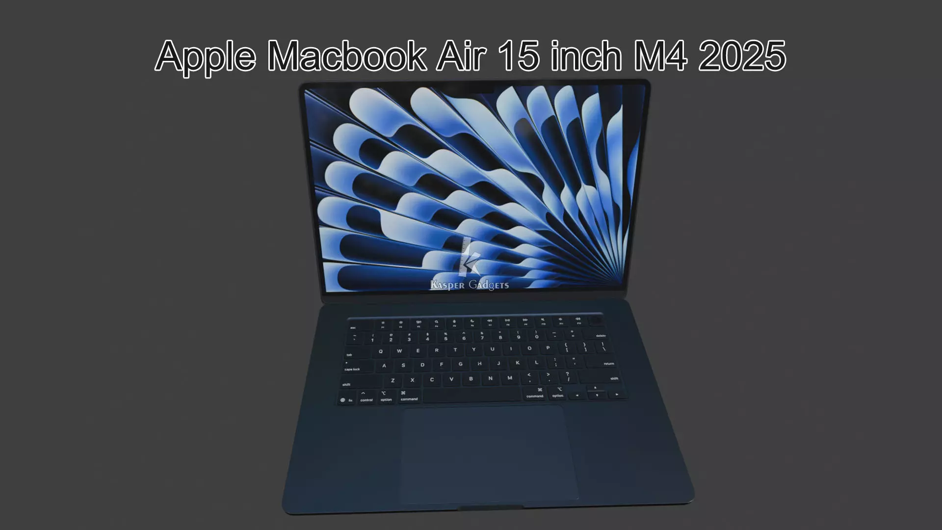 Apple Macbook Air 15 inch M4 2025 3D print model_6