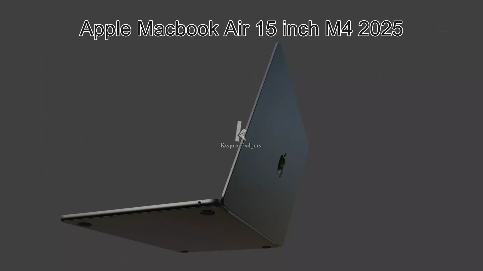 Apple Macbook Air 15 inch M4 2025 3D print model_10