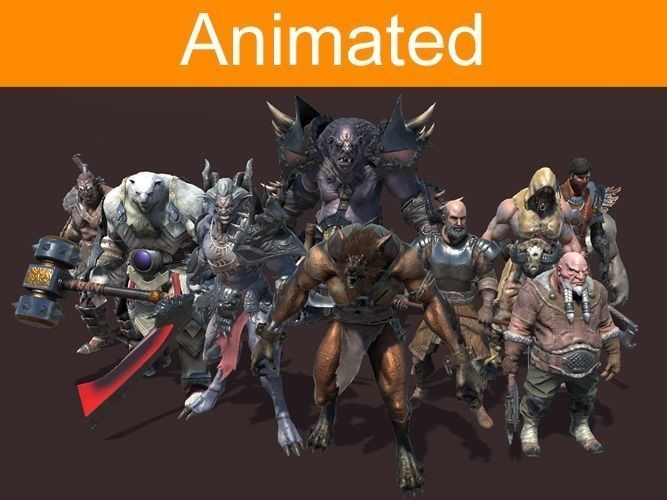 RPG Fantasy Pack Low-poly 3D model_0