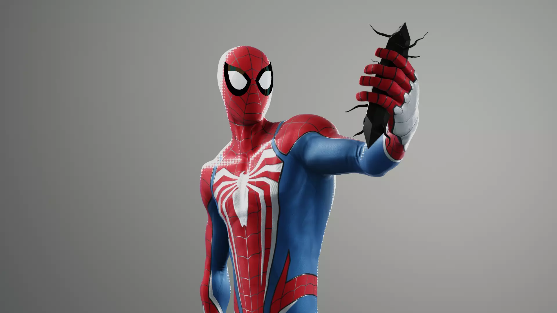 Spider-man Into the Spider-verse ITSV Peter Parker SUIT 3D Model 3D model_8