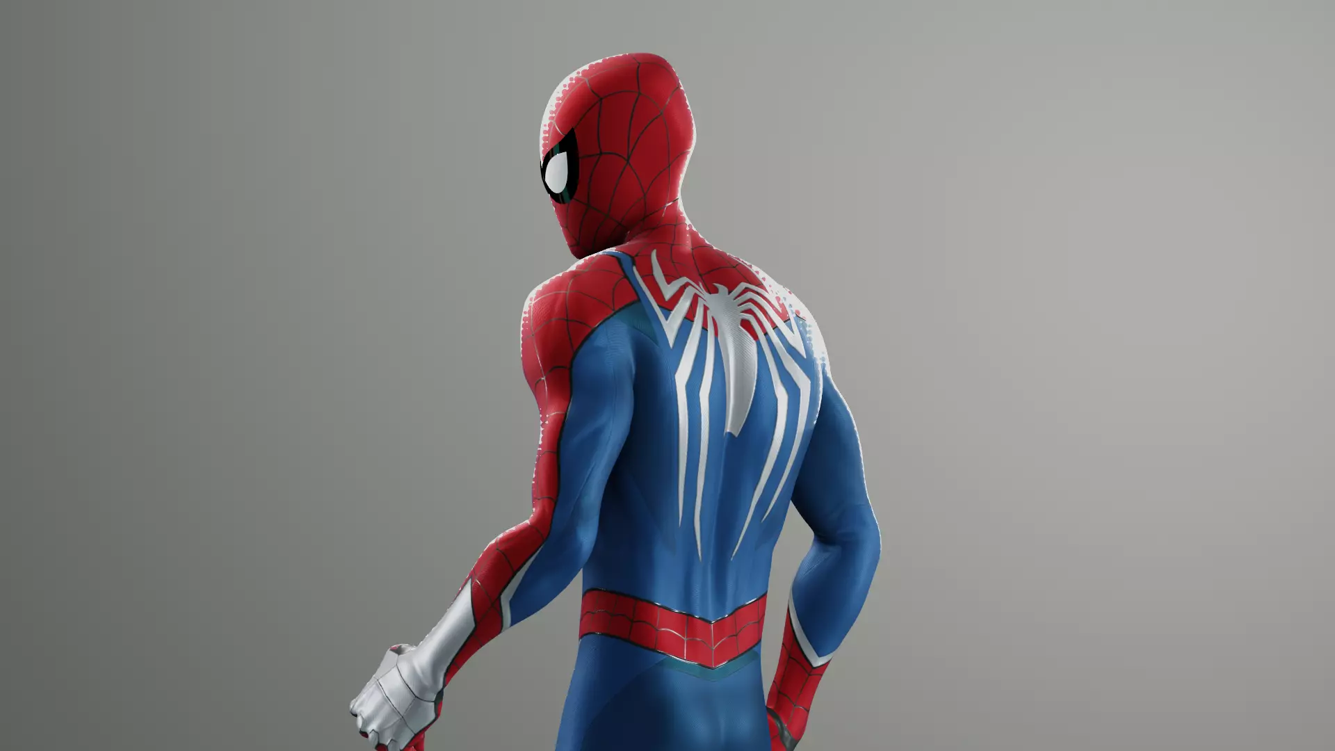Spider-man Into the Spider-verse ITSV Peter Parker SUIT 3D Model 3D model_7