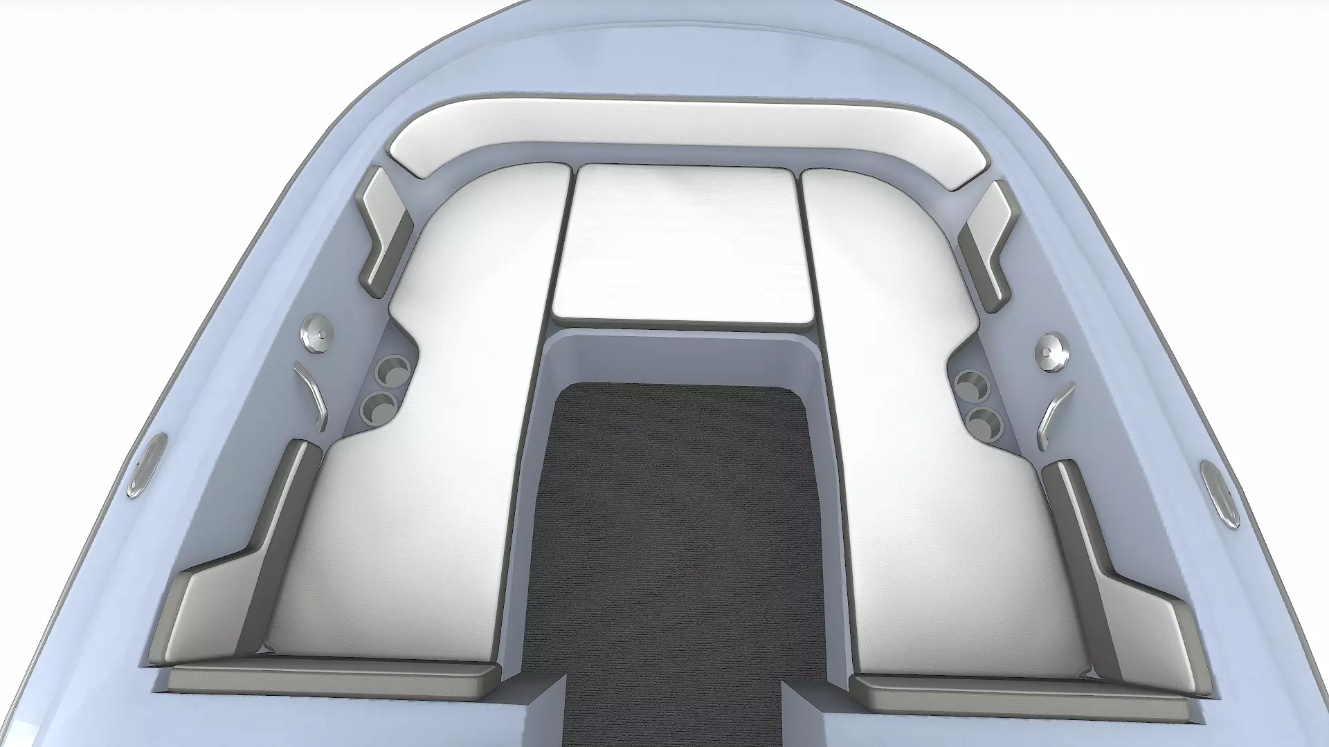 Speedboat 016 Low-poly PBR Low-poly 3D model_20