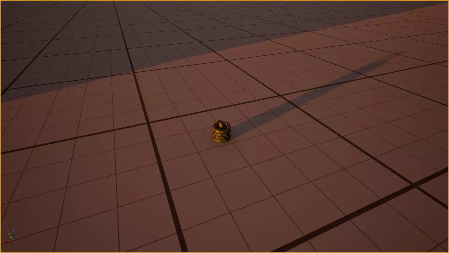 Grenade Low-poly 3D model_5