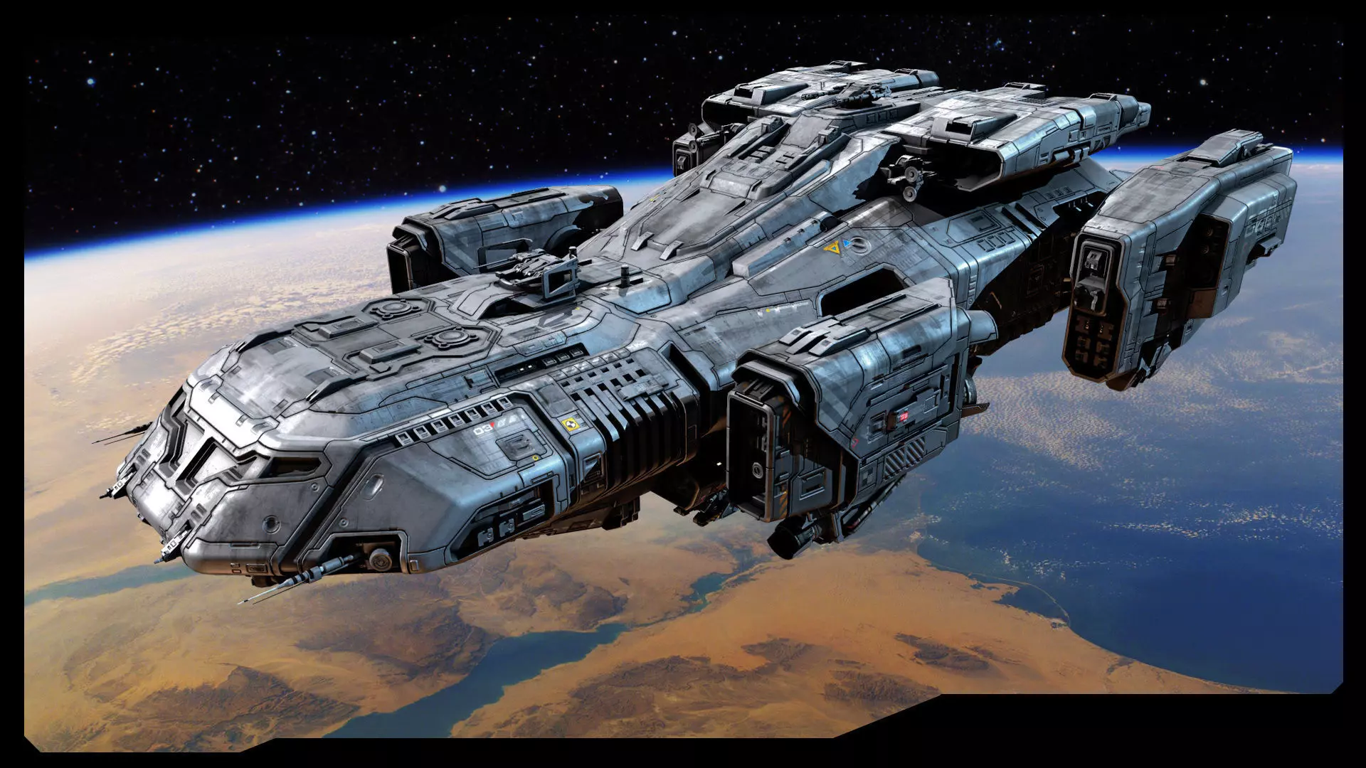 SF Vehicles - PACK01 Low-poly 3D model_1