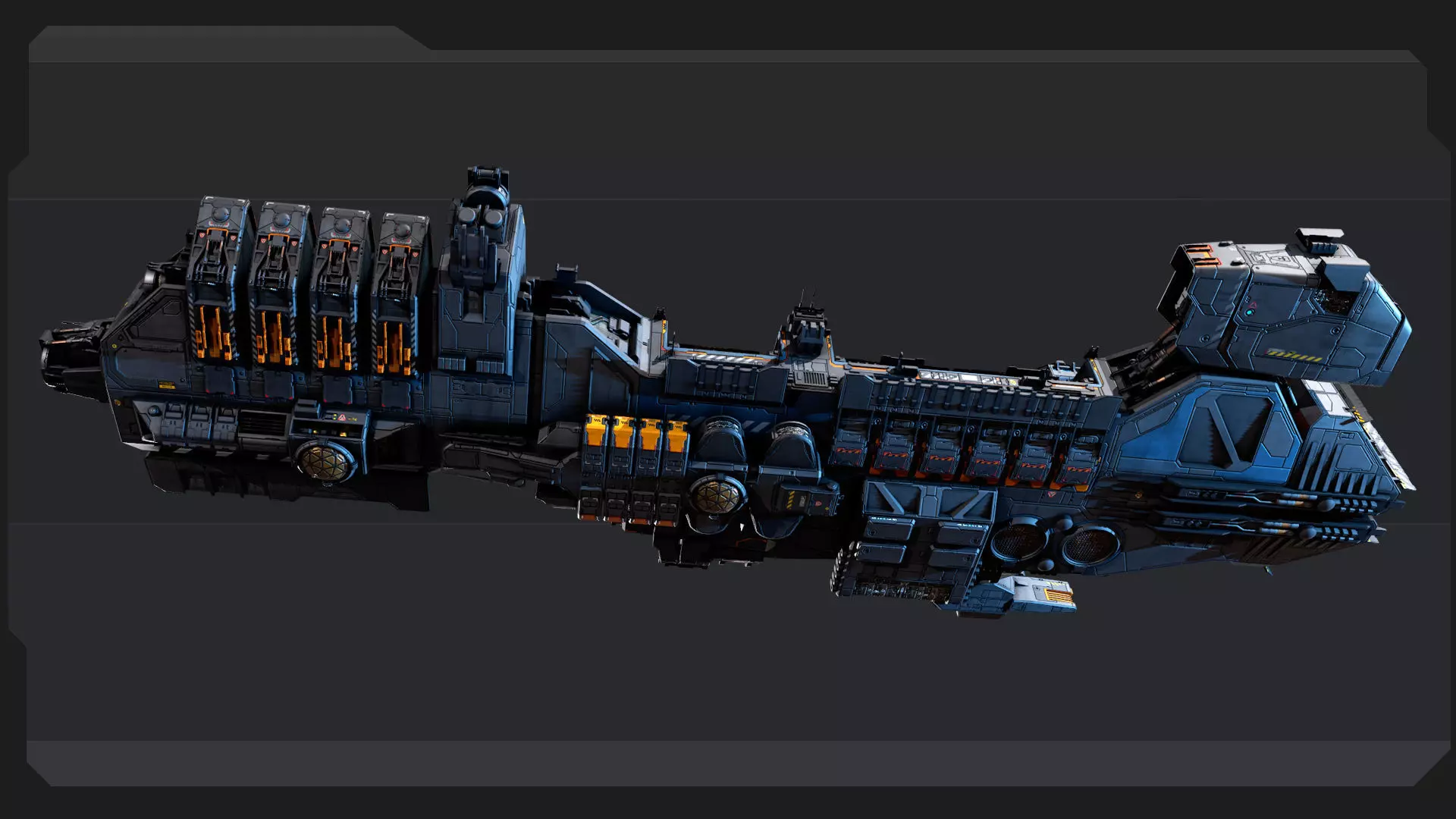 SF Vehicles - PACK01 Low-poly 3D model_60