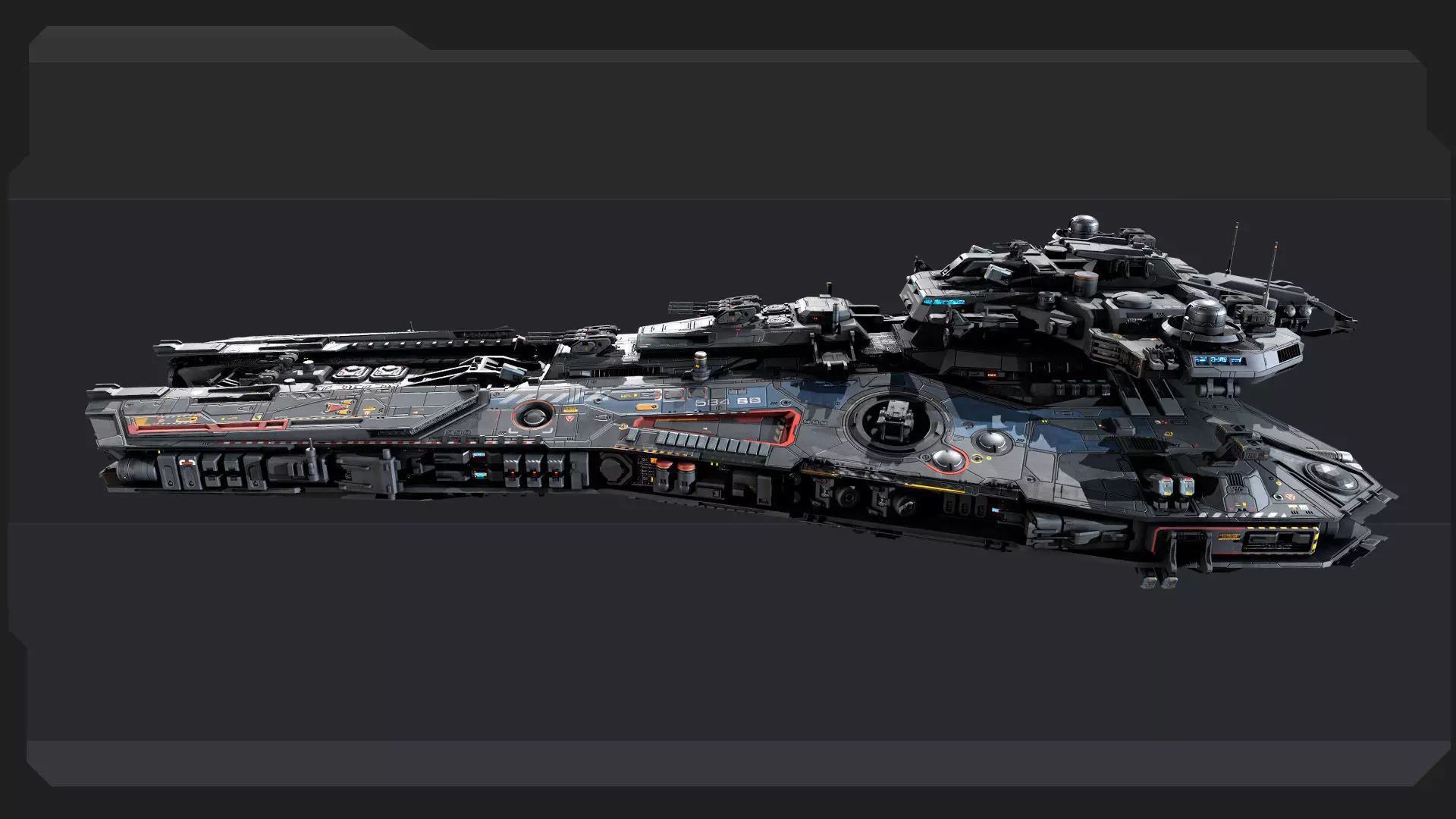 SF Vehicles - PACK01 Low-poly 3D model_29