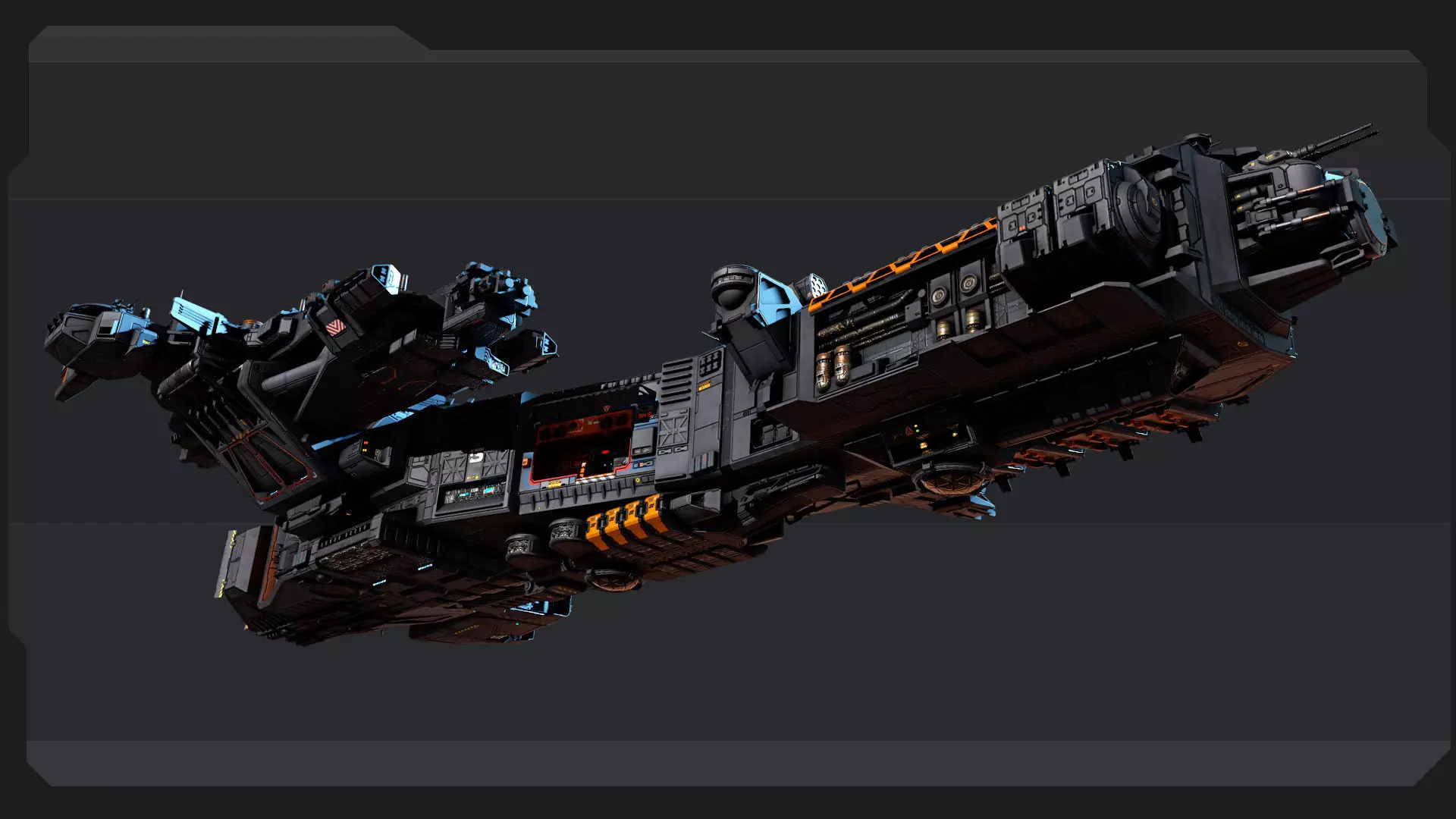 SF Vehicles - PACK01 Low-poly 3D model_59