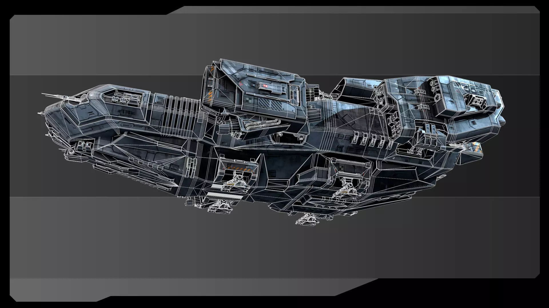 SF Vehicles - PACK01 Low-poly 3D model_15