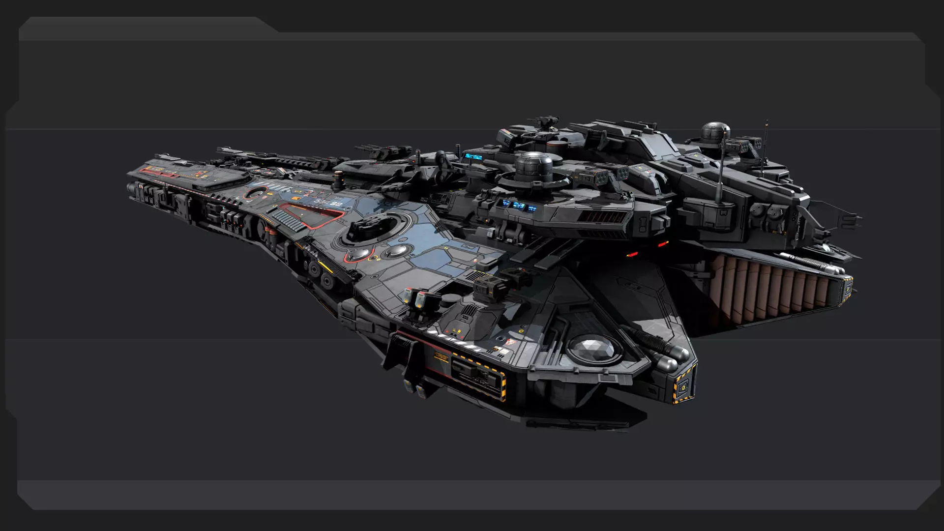 SF Vehicles - PACK01 Low-poly 3D model_31