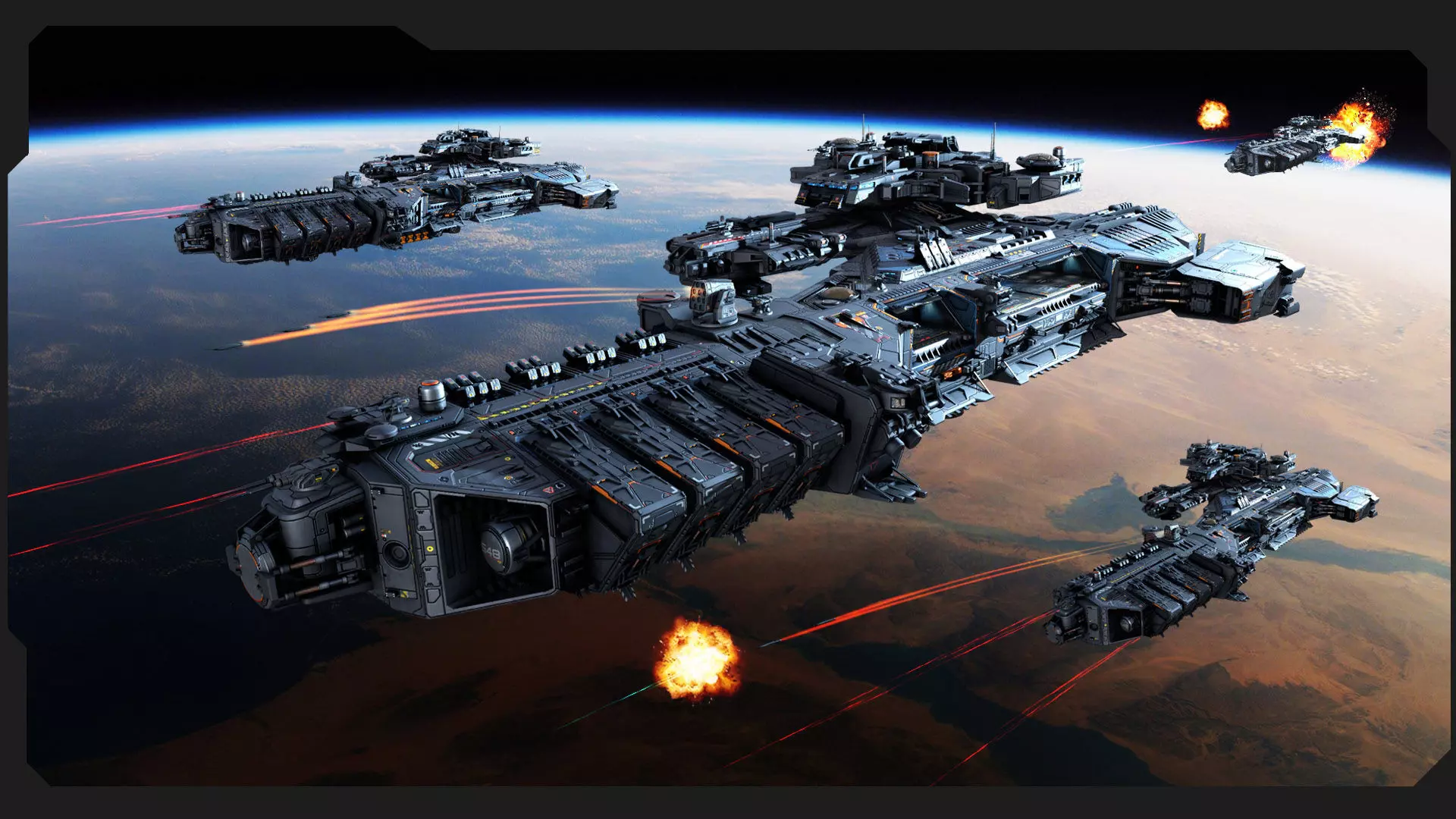 SF Vehicles - PACK01 Low-poly 3D model_52