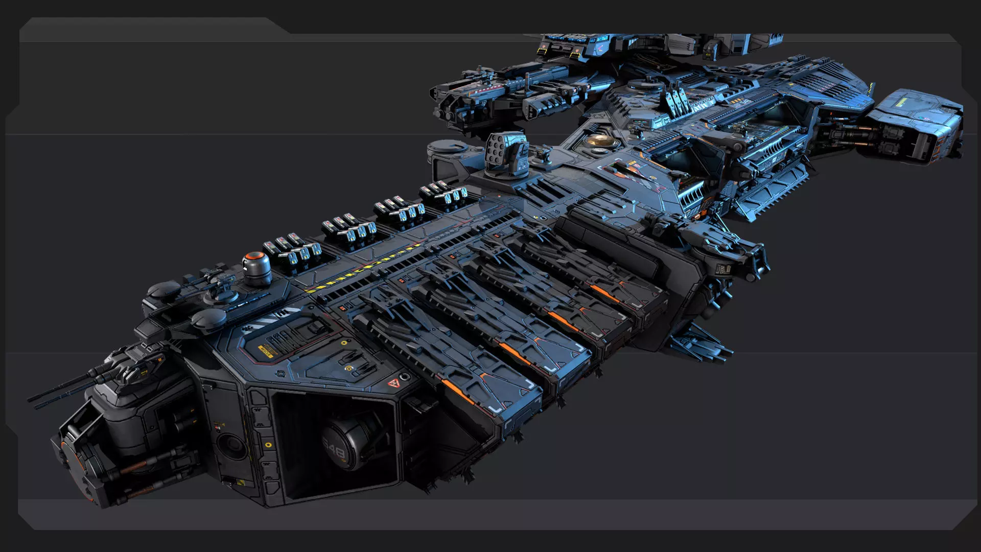 SF Vehicles - PACK01 Low-poly 3D model_56