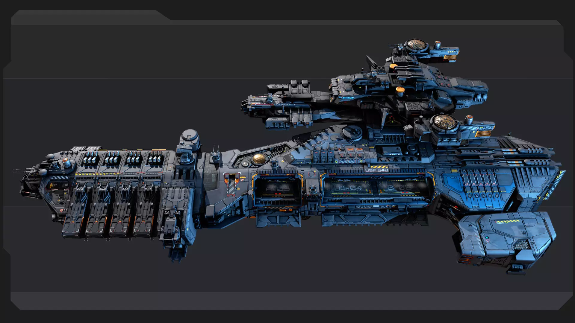 SF Vehicles - PACK01 Low-poly 3D model_54