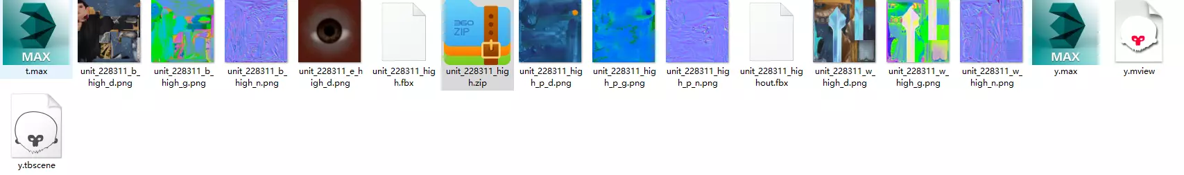 Yang Jian Low-poly 3D model_25