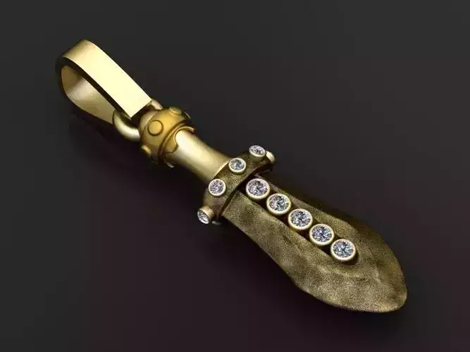 Sword Pendant Design