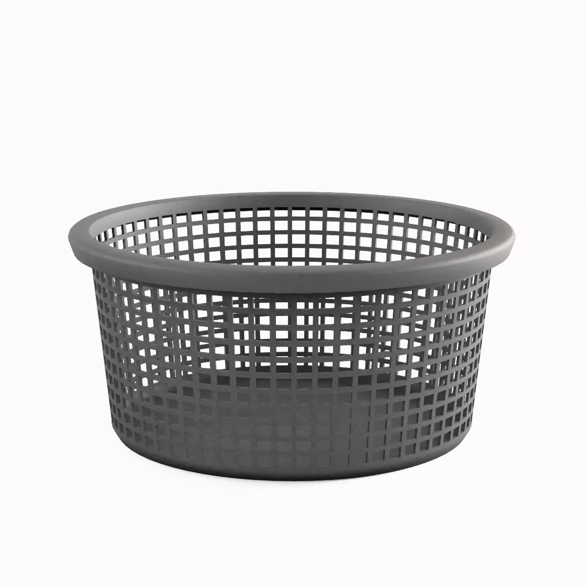 Laundry Plastic Basket Set Low-poly 3D model_8