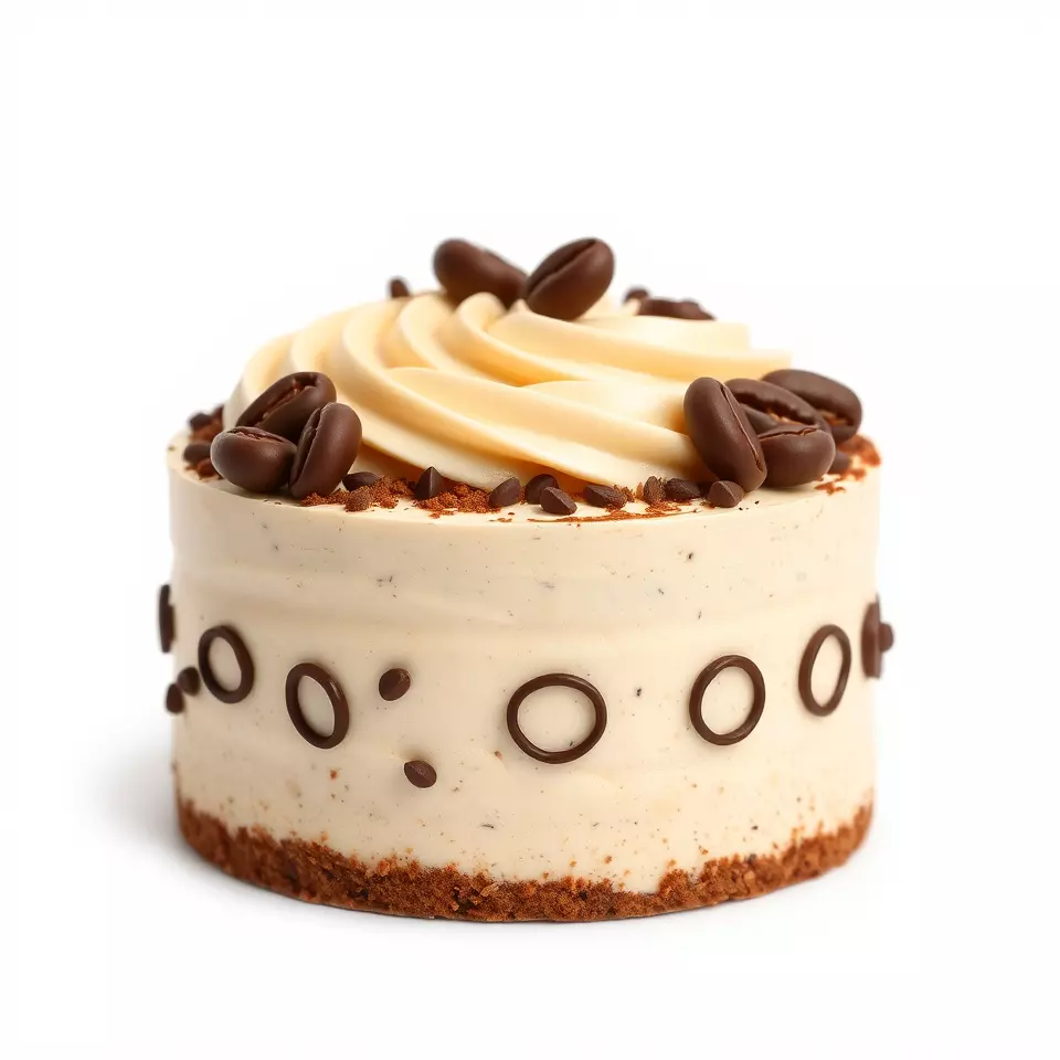 Vanilla Mocha Cake model pack Low-poly 3D model_3