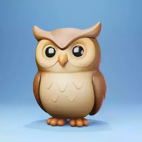 CUTE OWL 3D print model
