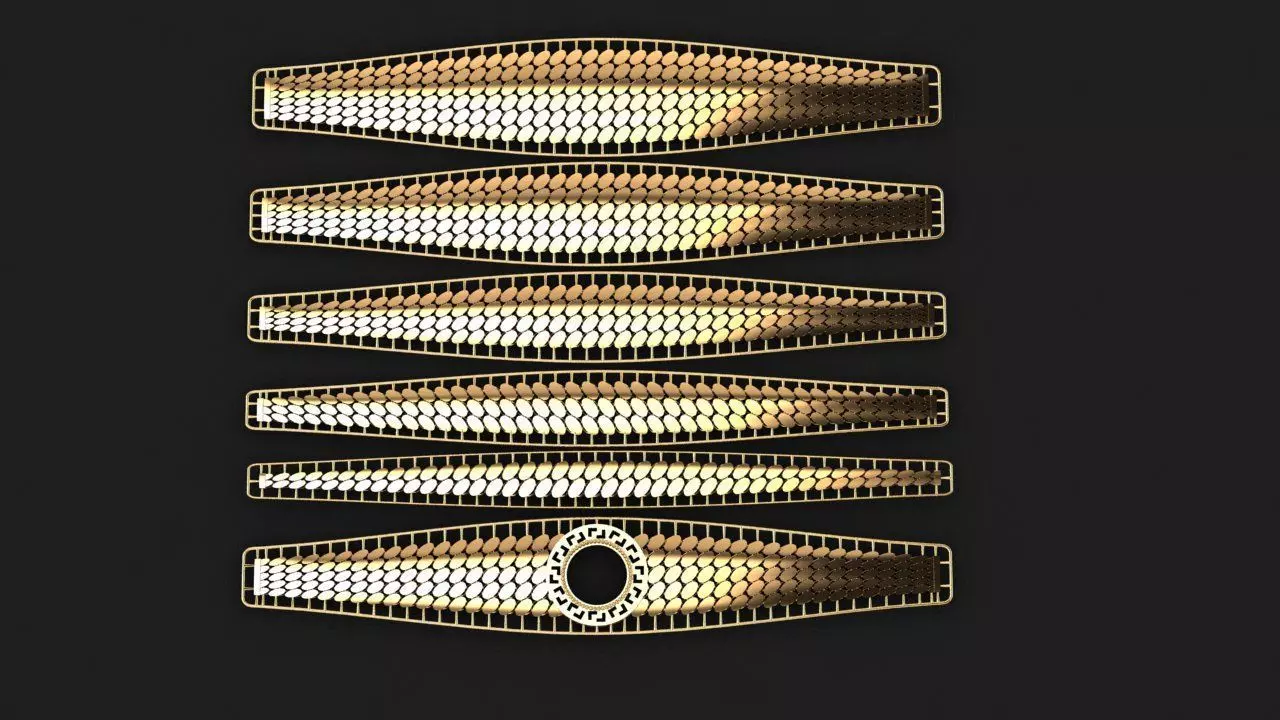 Fusion JH Bracelet 4 3D print model_0