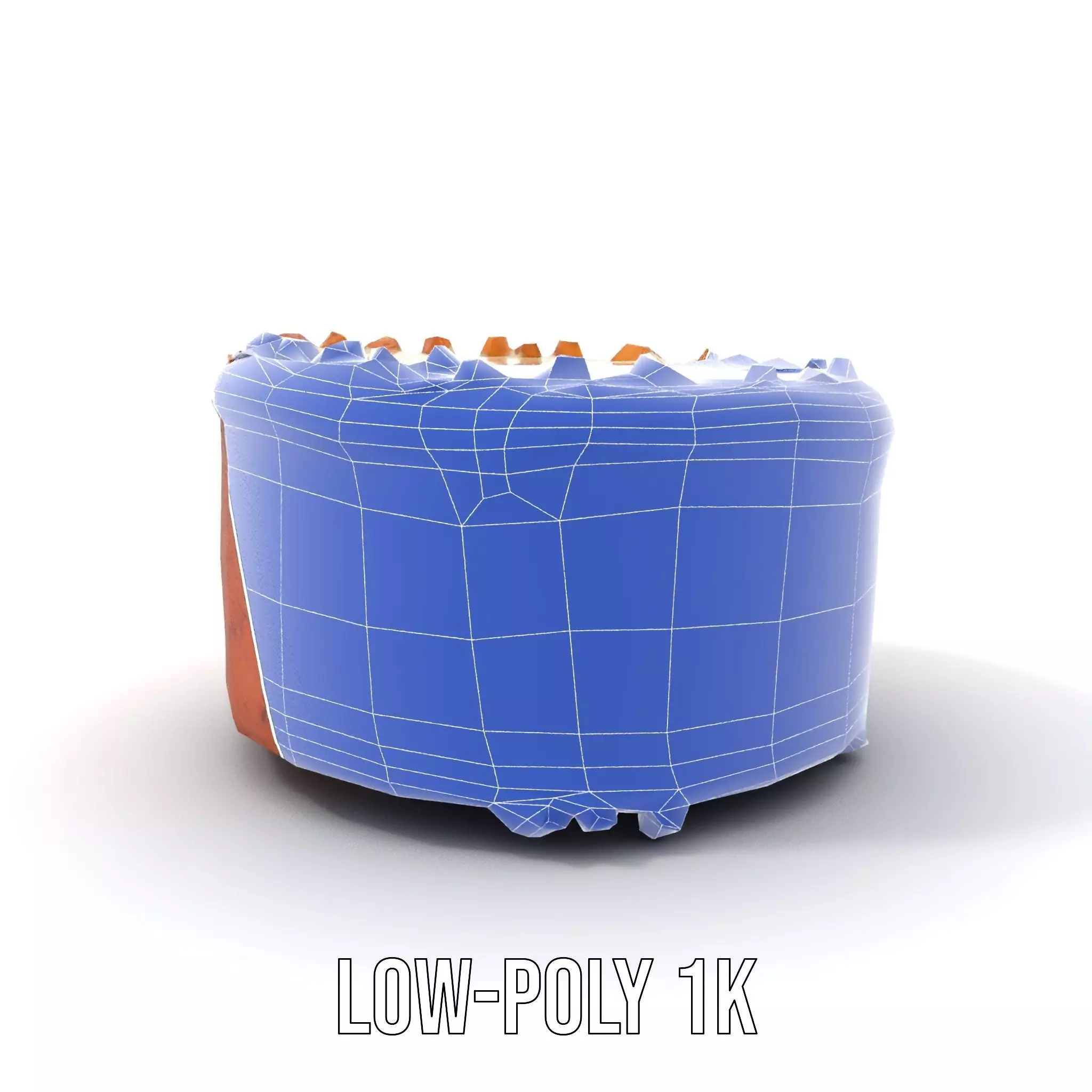 Delicious Carrot Cake model pack Low-poly 3D model_26