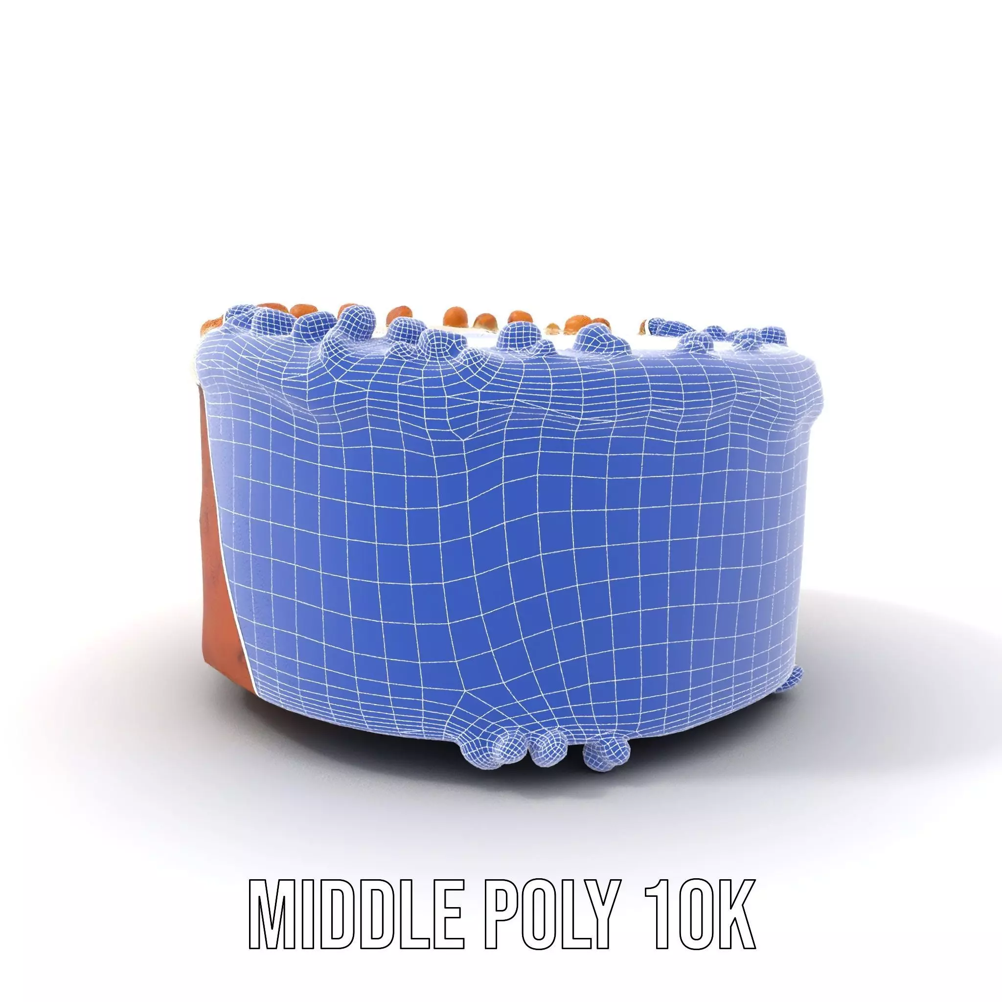 Delicious Carrot Cake model pack Low-poly 3D model_17