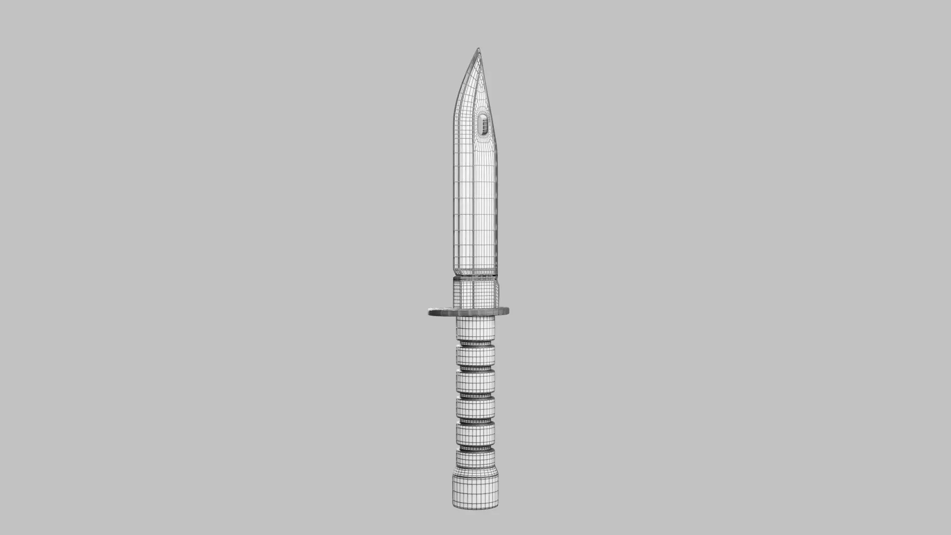 Knife K9 3D print model_6