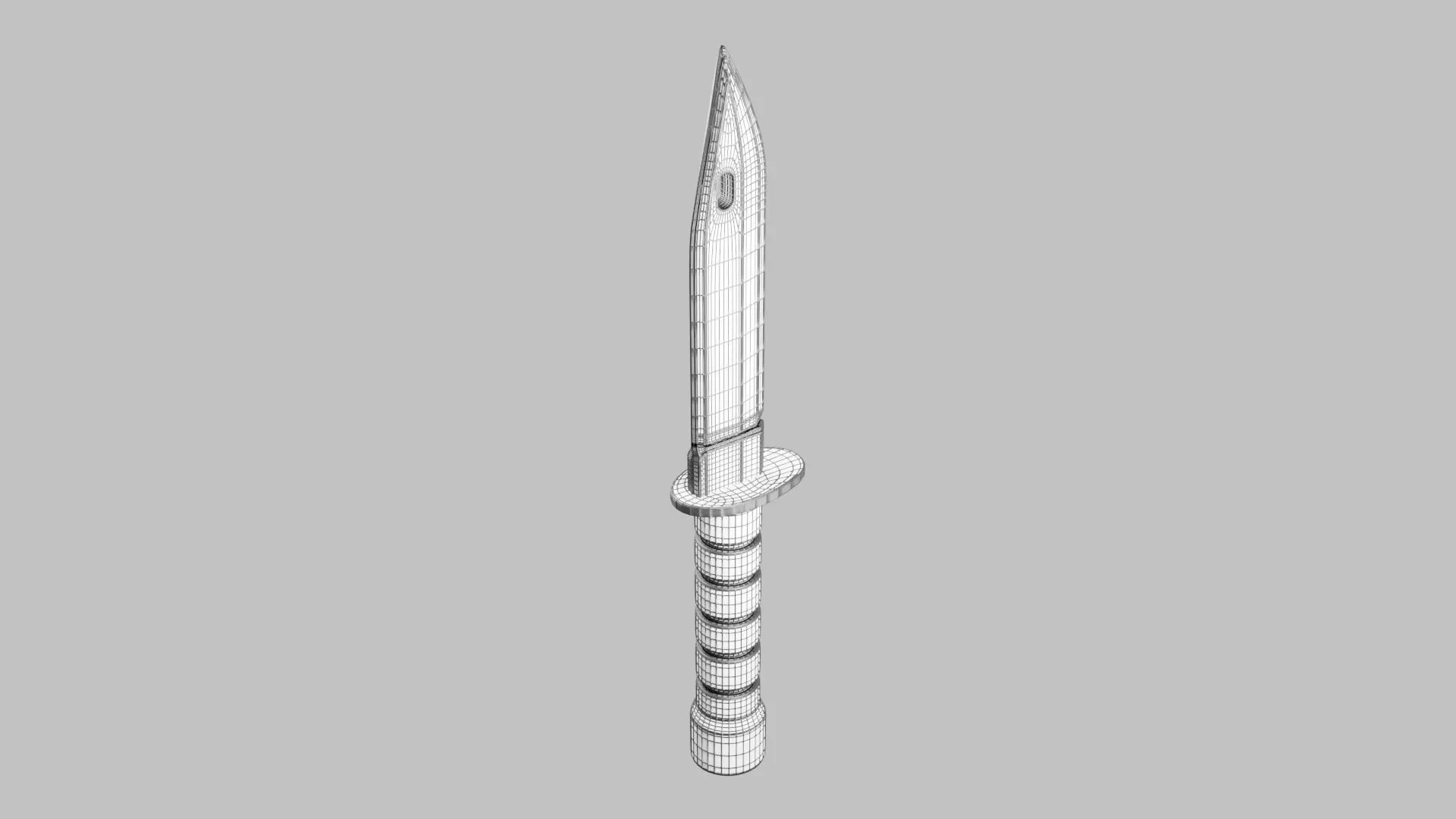 Knife K9 3D print model_8