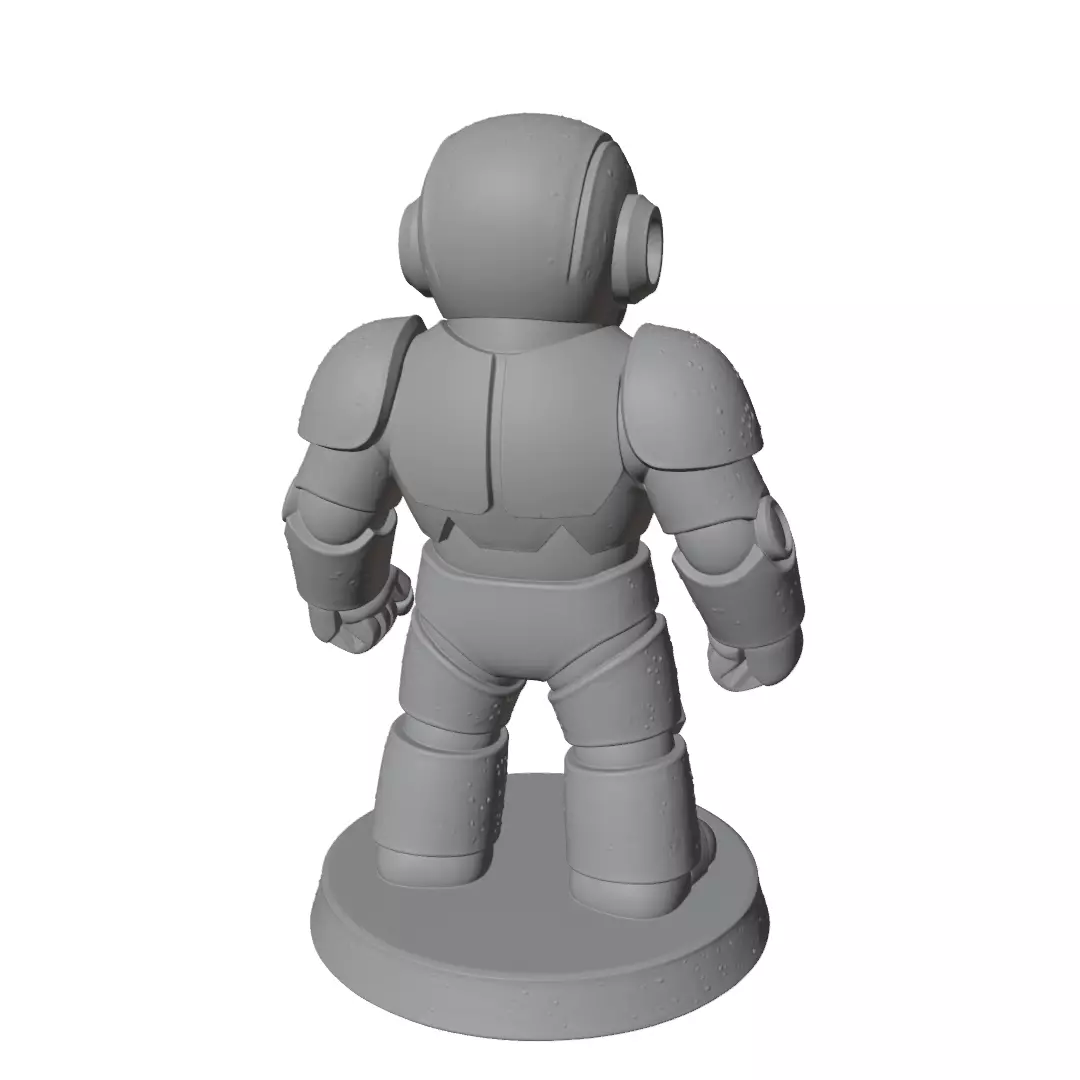 Ironman from Marvel Game Pawn STL OBJ and GLB 3D Print Model 3D print model_3