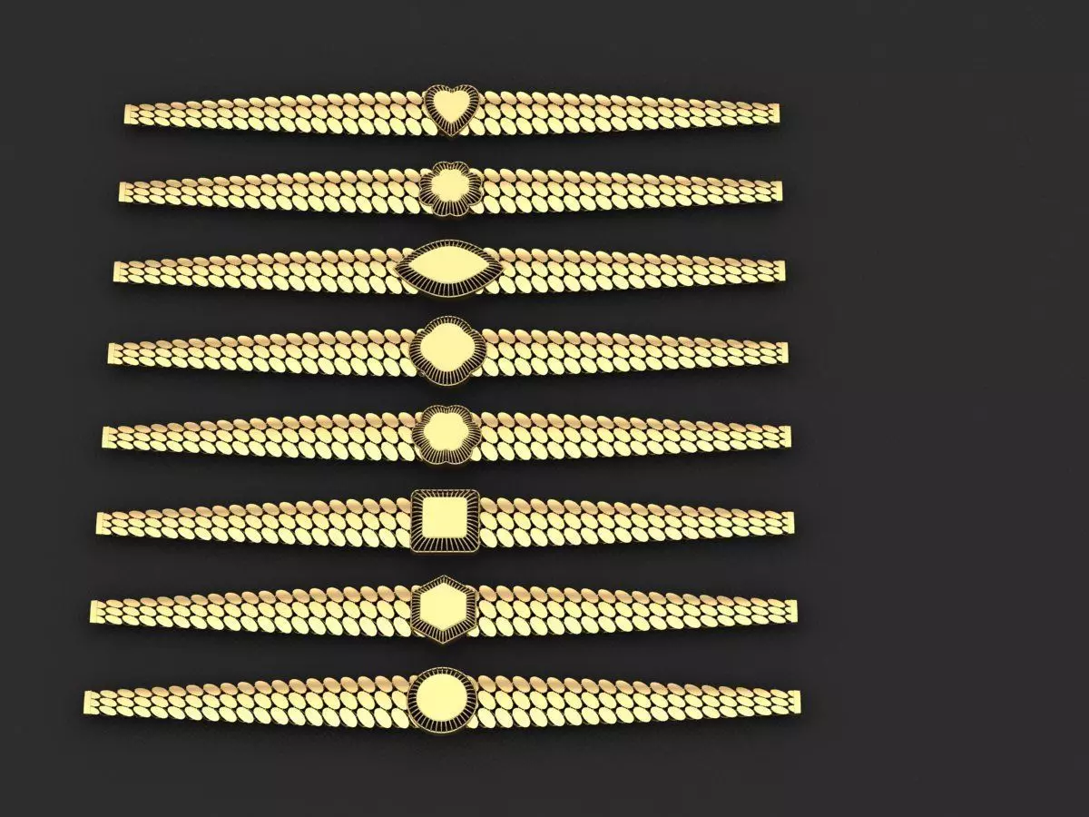 Fusion JH Bracelet 1 3D print model