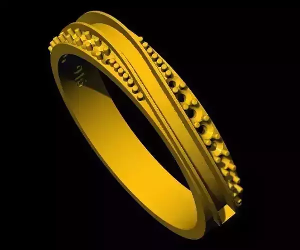 cluster ring 3dm file