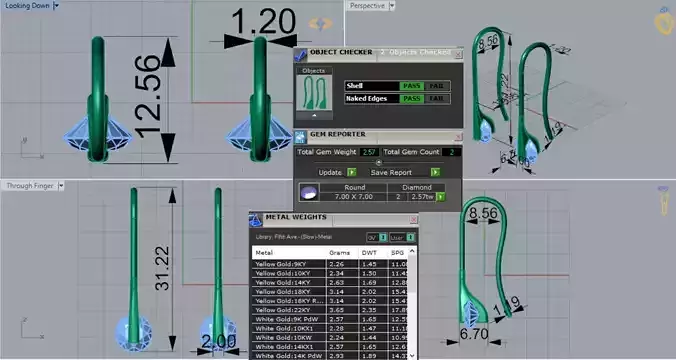 Brilliant Diamond Drop Earrings in Yellow Gold je0124