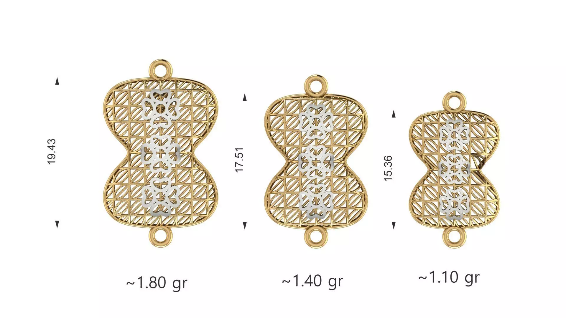 Turkey Pendant 3D Model 100 3DM File 3D print model_30