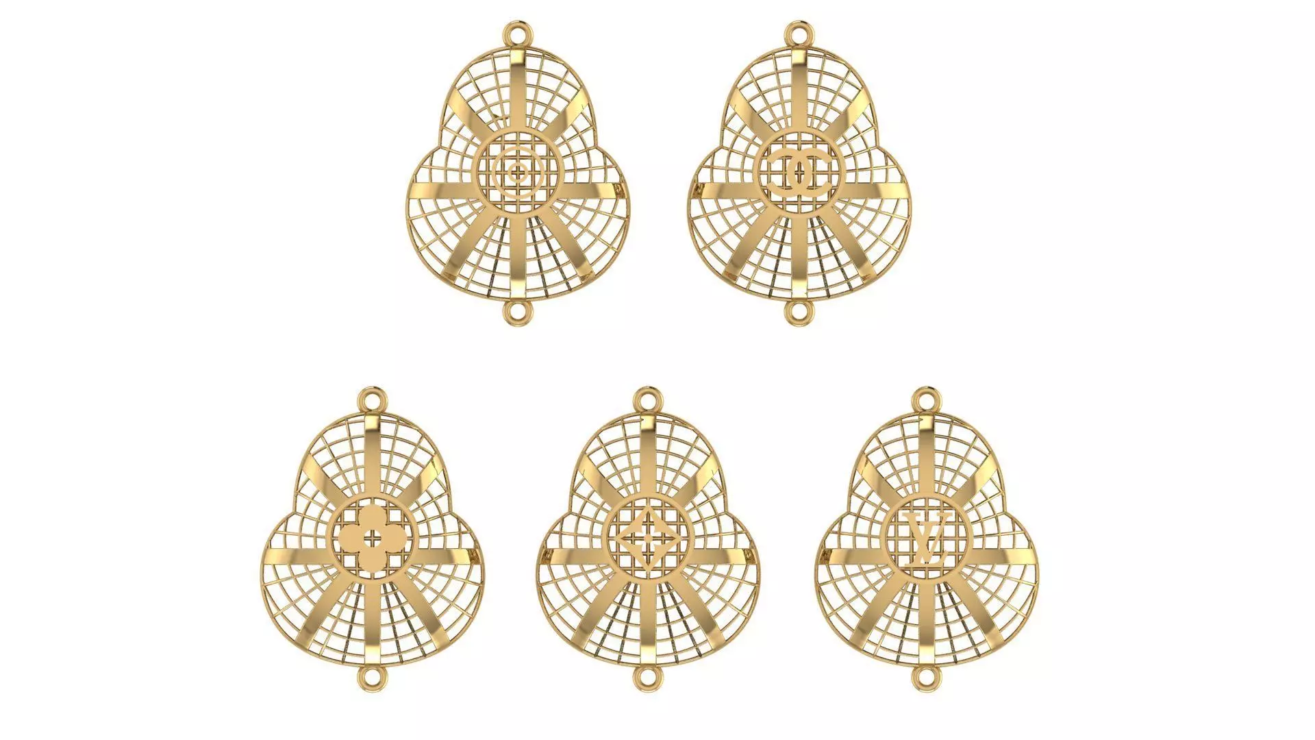 Turkey Pendant 3D Model 100 3DM File 3D print model_89