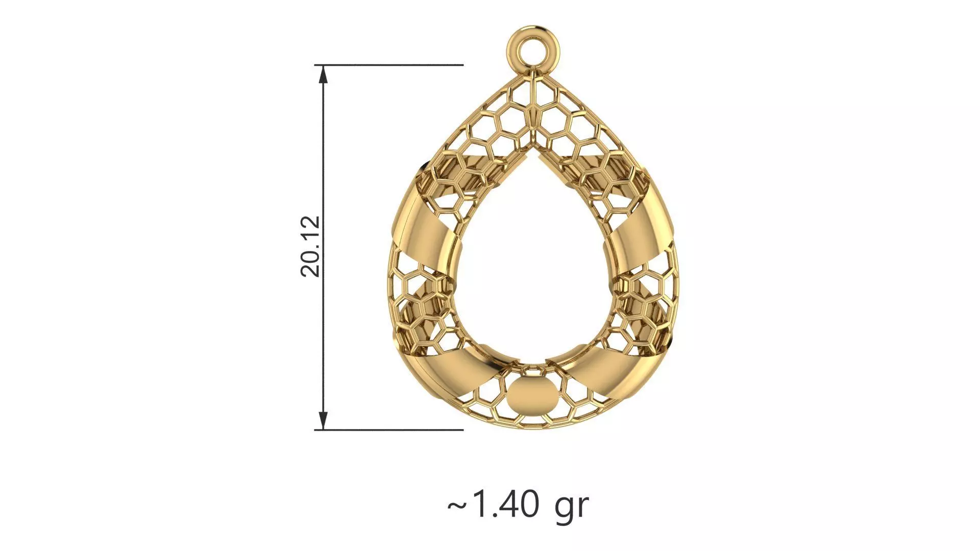 Turkey Pendant 3D Model 100 3DM File 3D print model_93