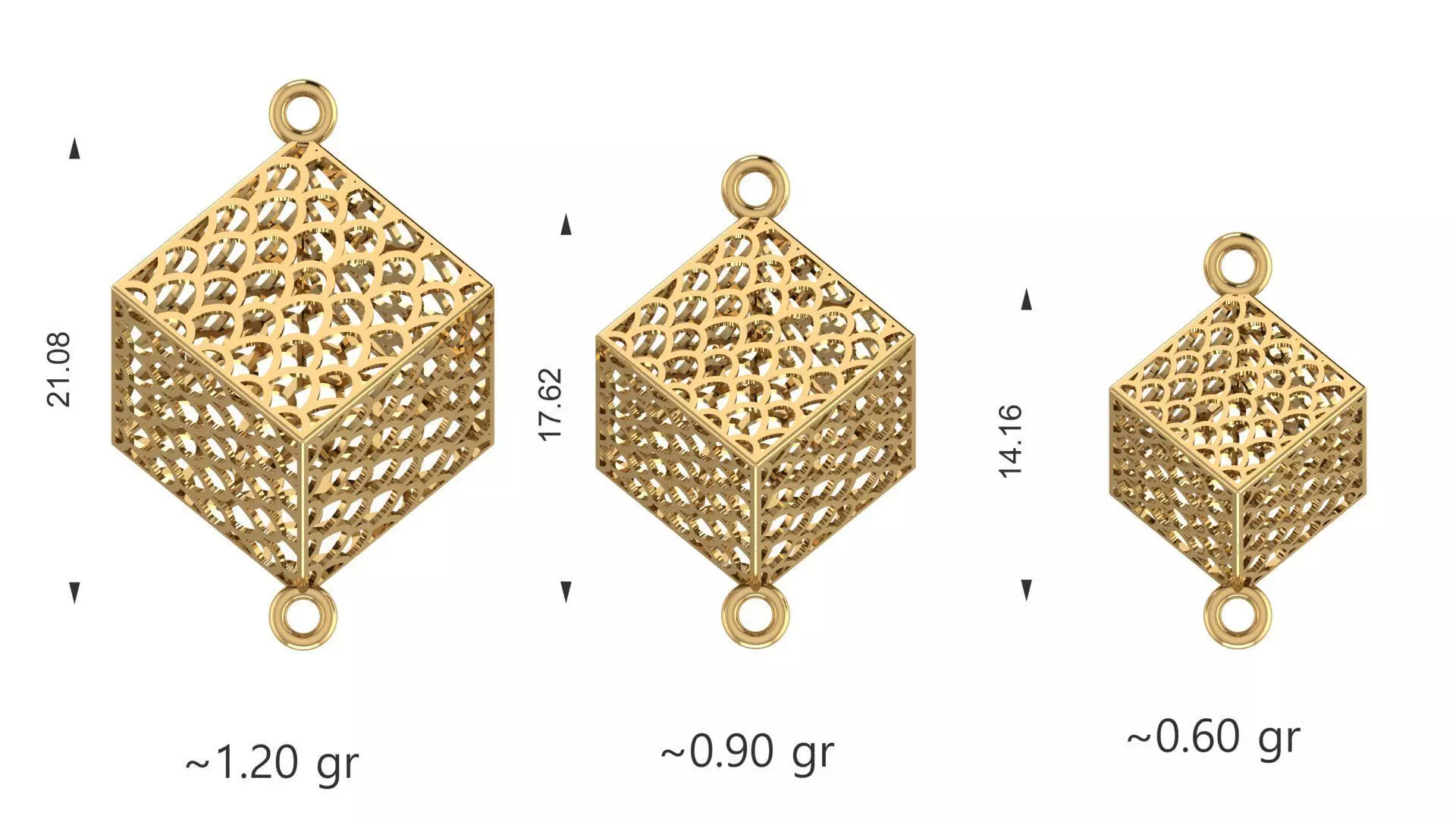 Turkey Pendant 3D Model 100 3DM File 3D print model_47