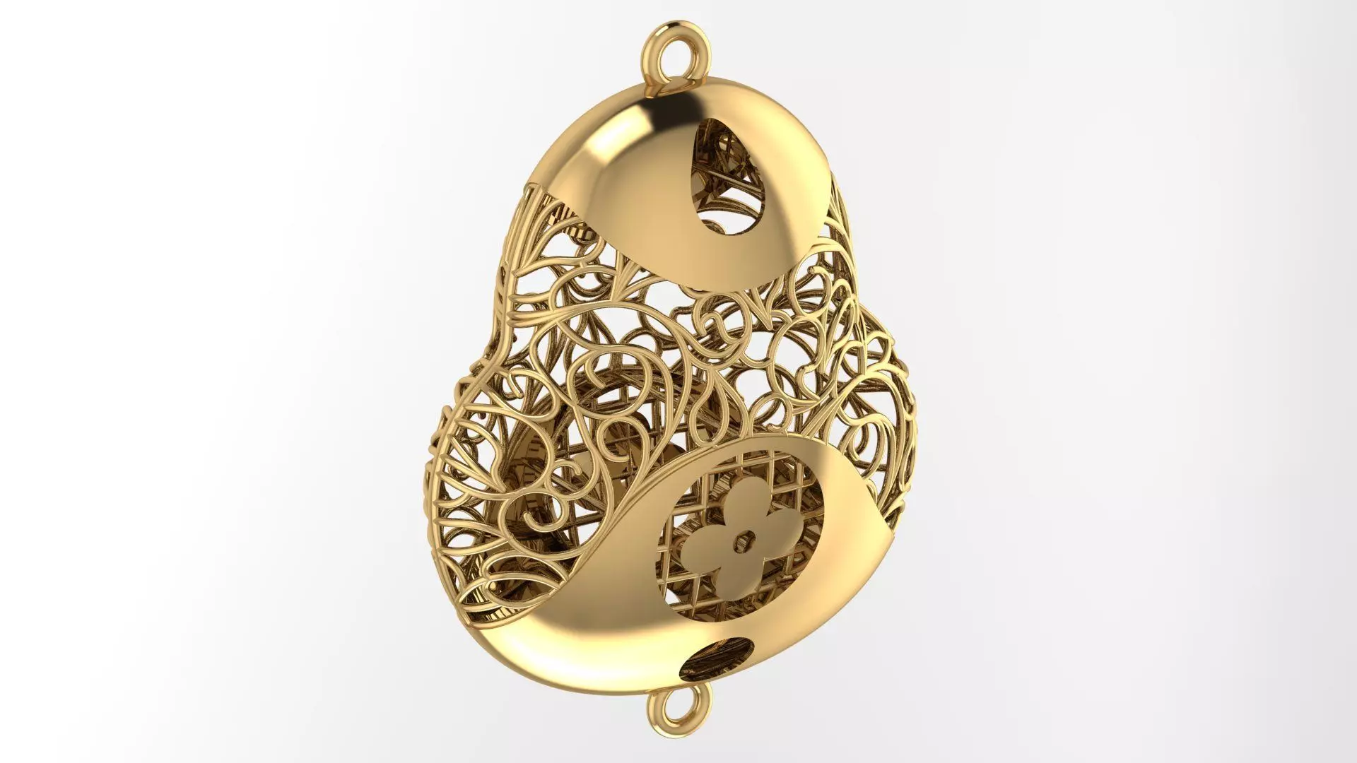 Turkey Pendant 3D Model 100 3DM File 3D print model_6