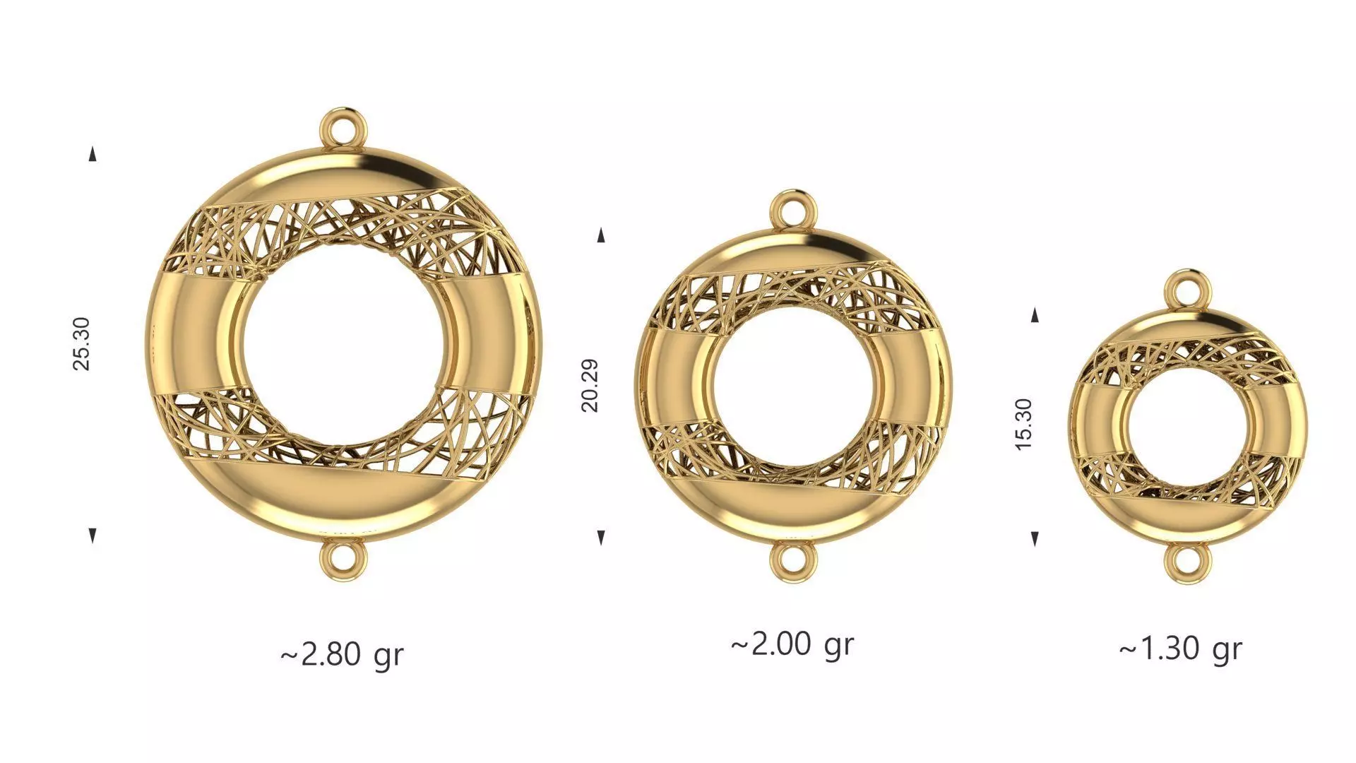 Turkey Pendant 3D Model 100 3DM File 3D print model_14