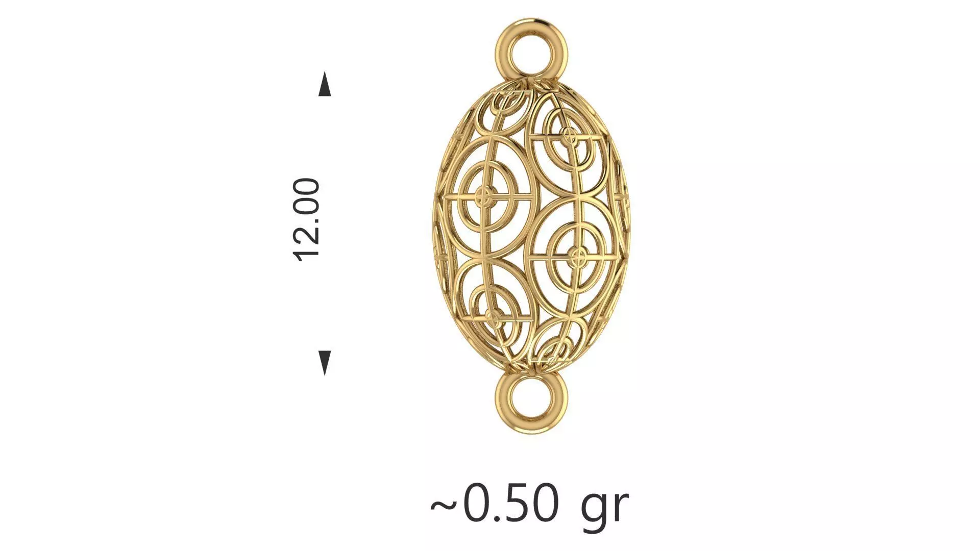 Turkey Pendant 3D Model 100 3DM File 3D print model_0
