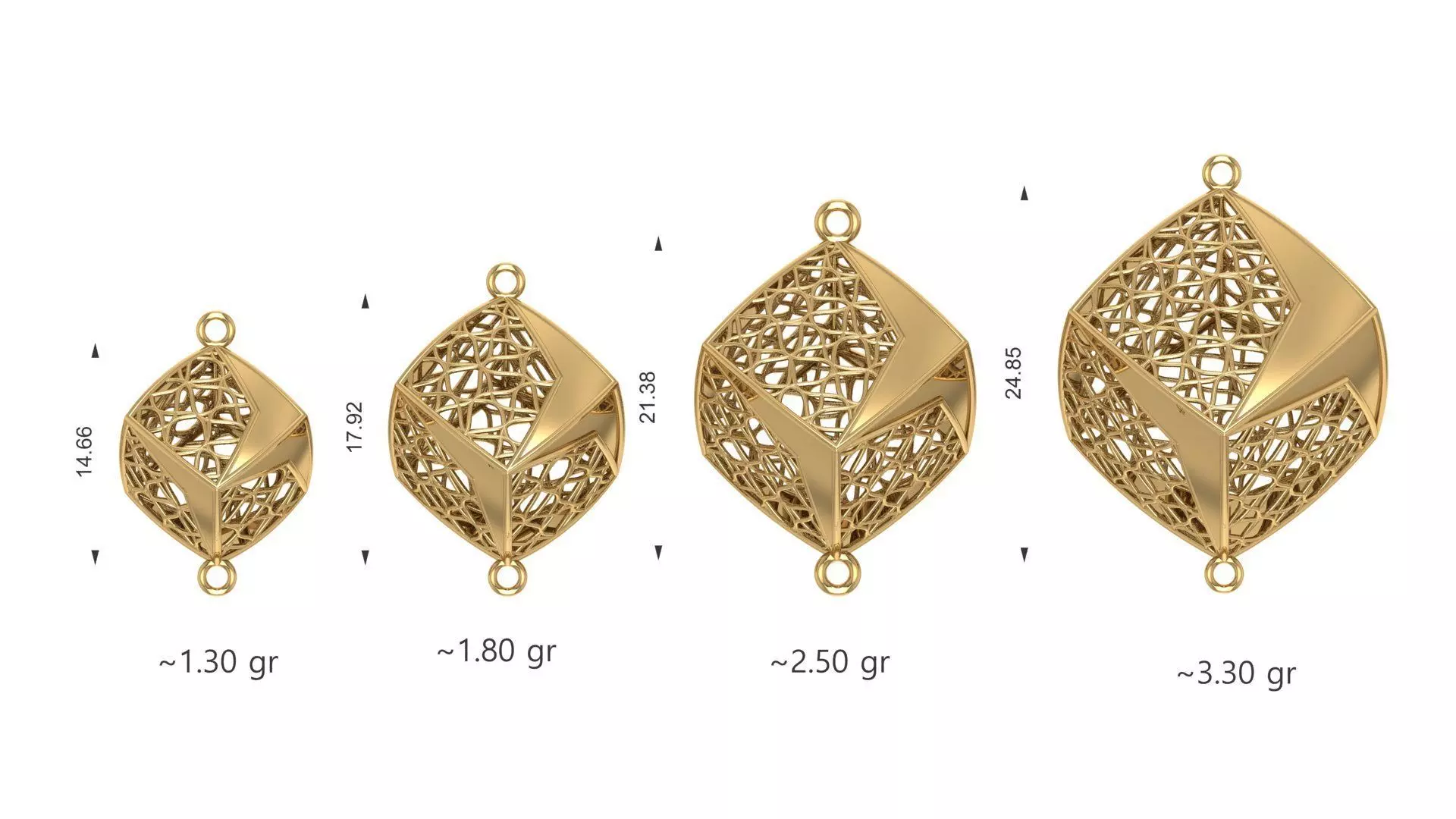 Turkey Pendant 3D Model 100 3DM File 3D print model_58