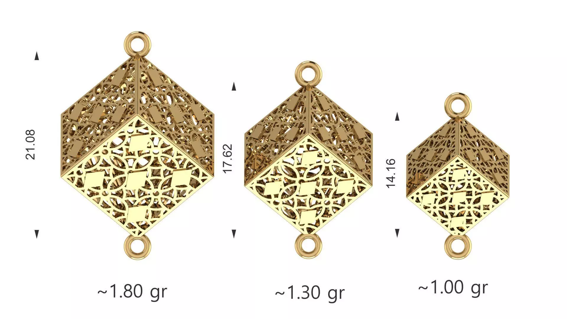 Turkey Pendant 3D Model 100 3DM File 3D print model_12