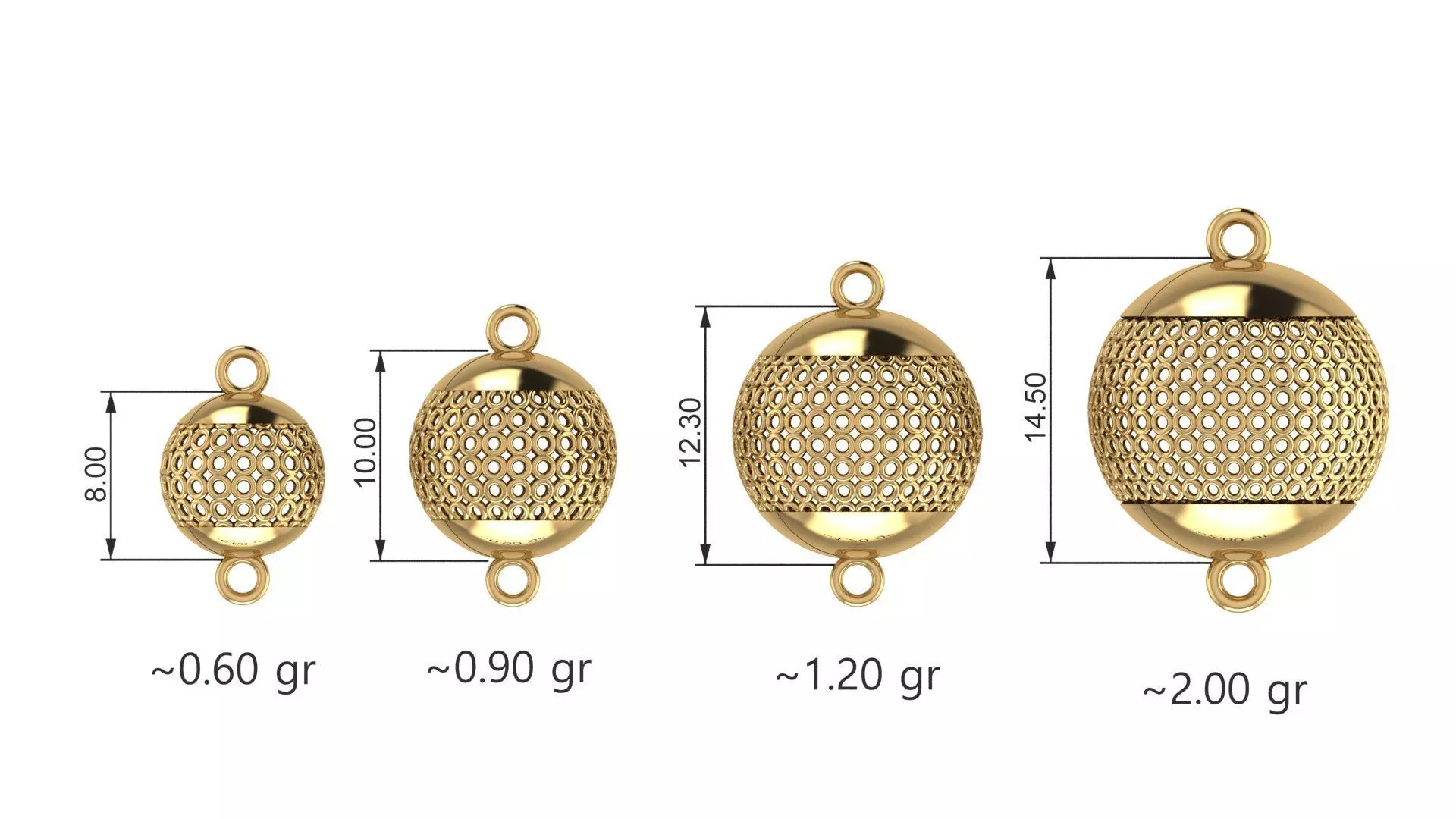 Turkey Pendant 3D Model 100 3DM File 3D print model_61