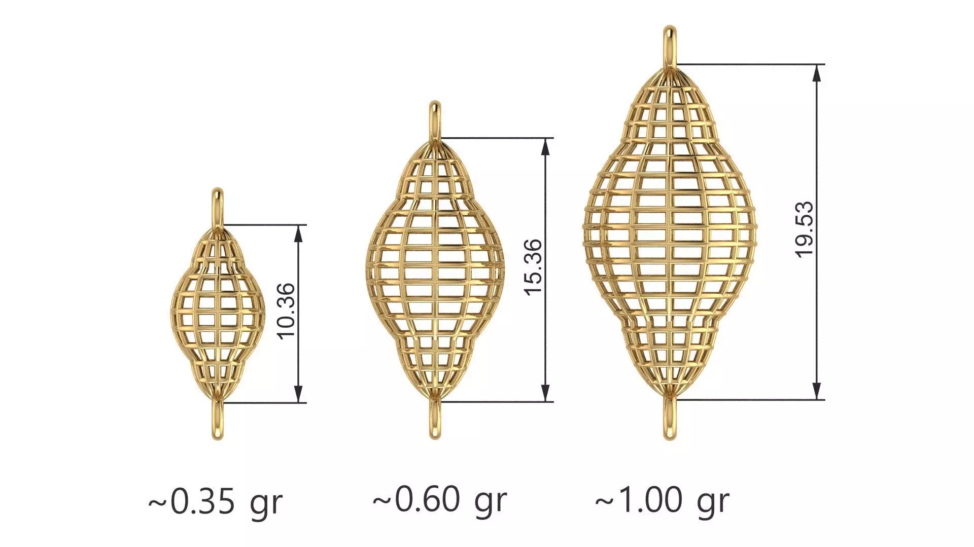 Turkey Pendant 3D Model 100 3DM File 3D print model_87